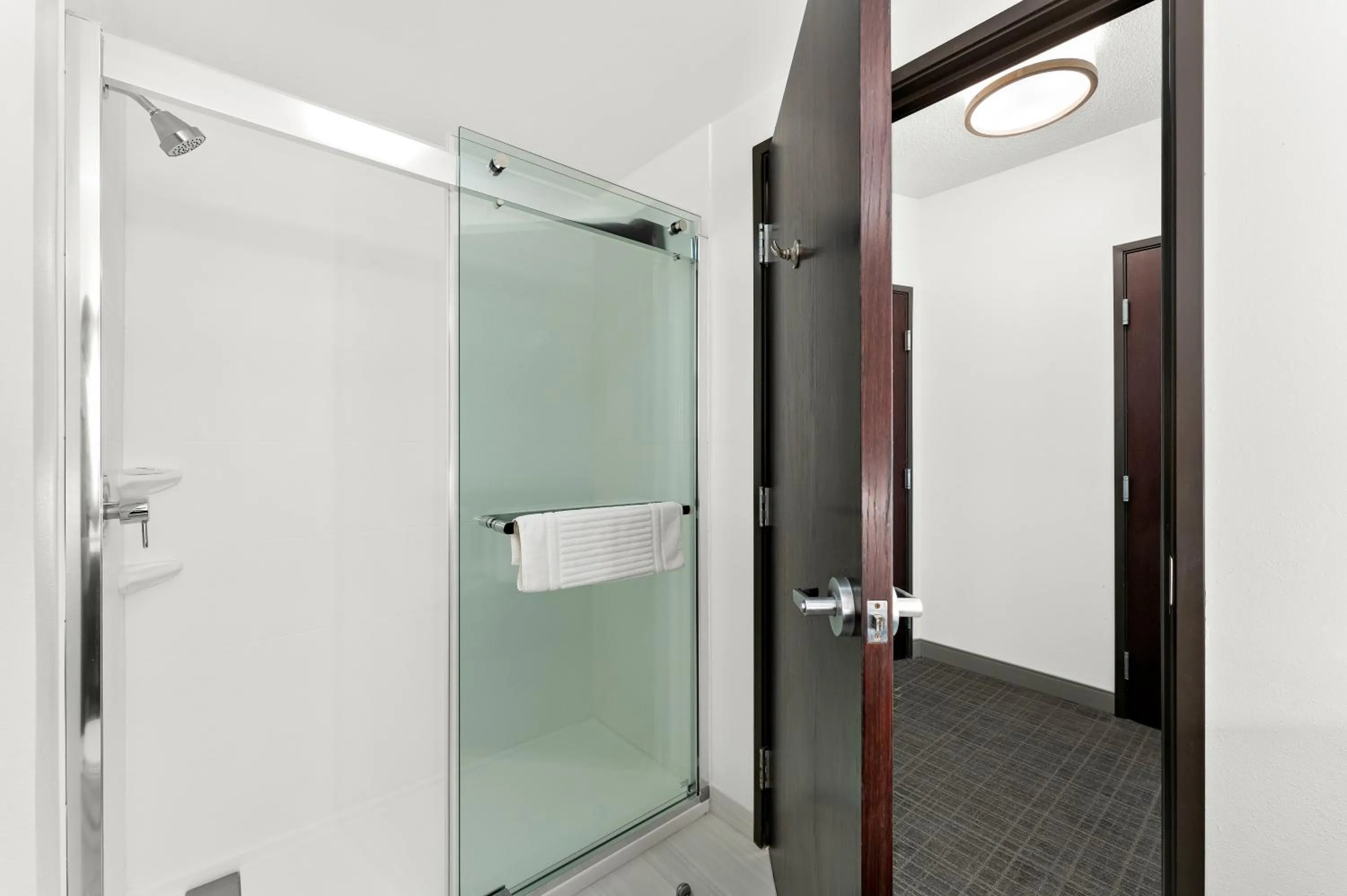 Shower in Comfort Inn & Suites Tunkhannock