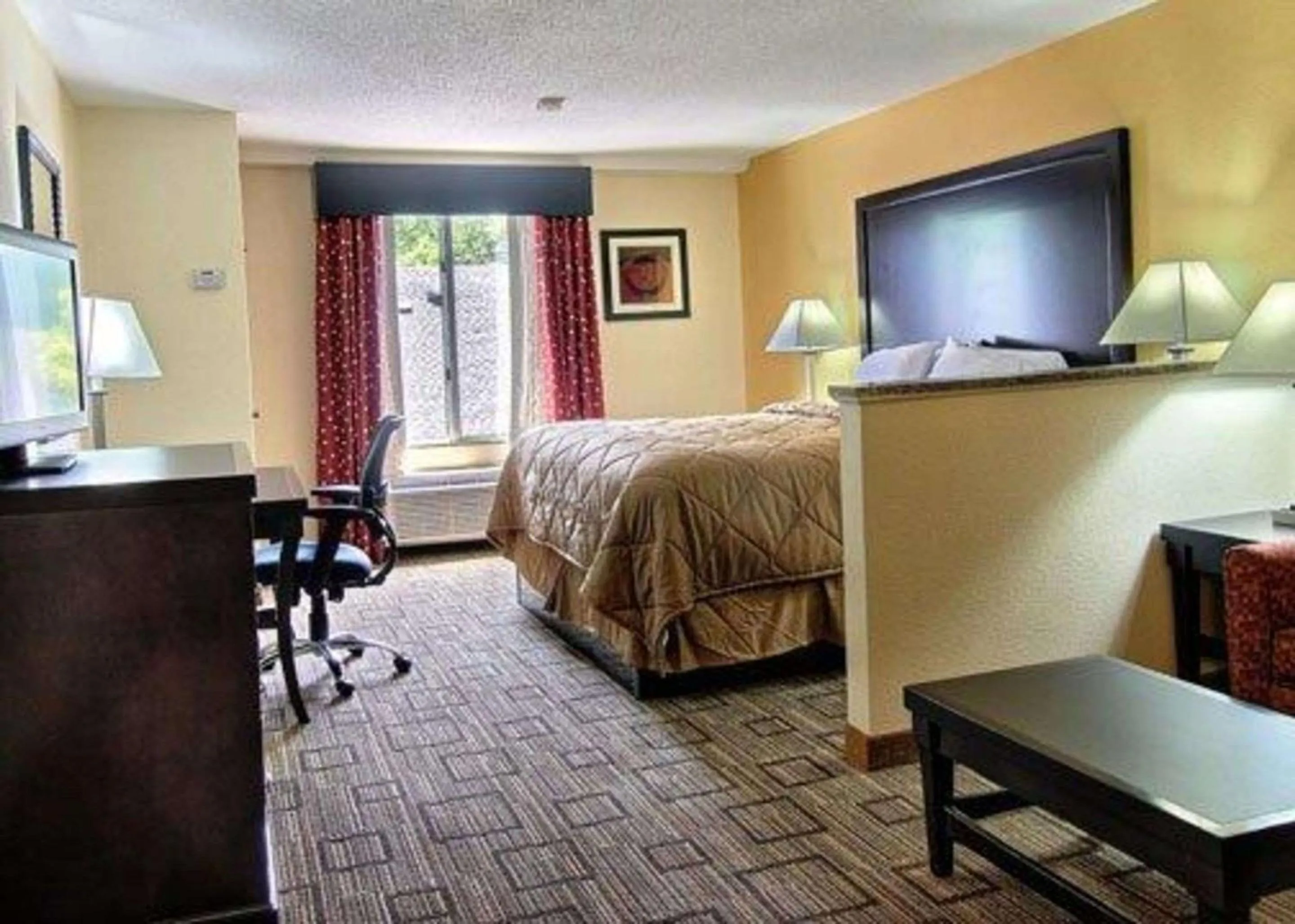 Photo of the whole room, Bed in Quality Inn & Suites Greenville near downtown