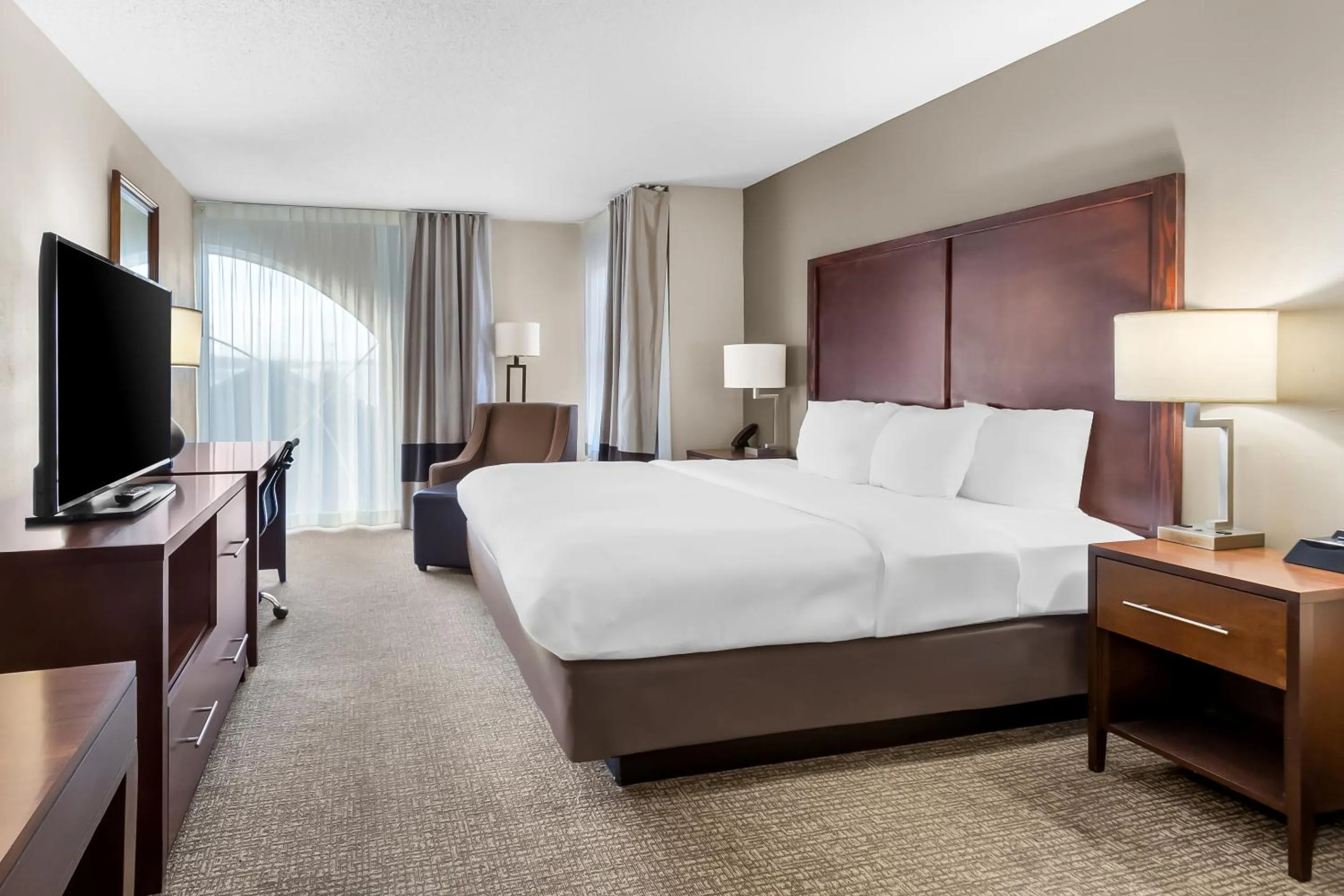 Photo of the whole room, Bed in Comfort Suites Sumter near Shaw AFB