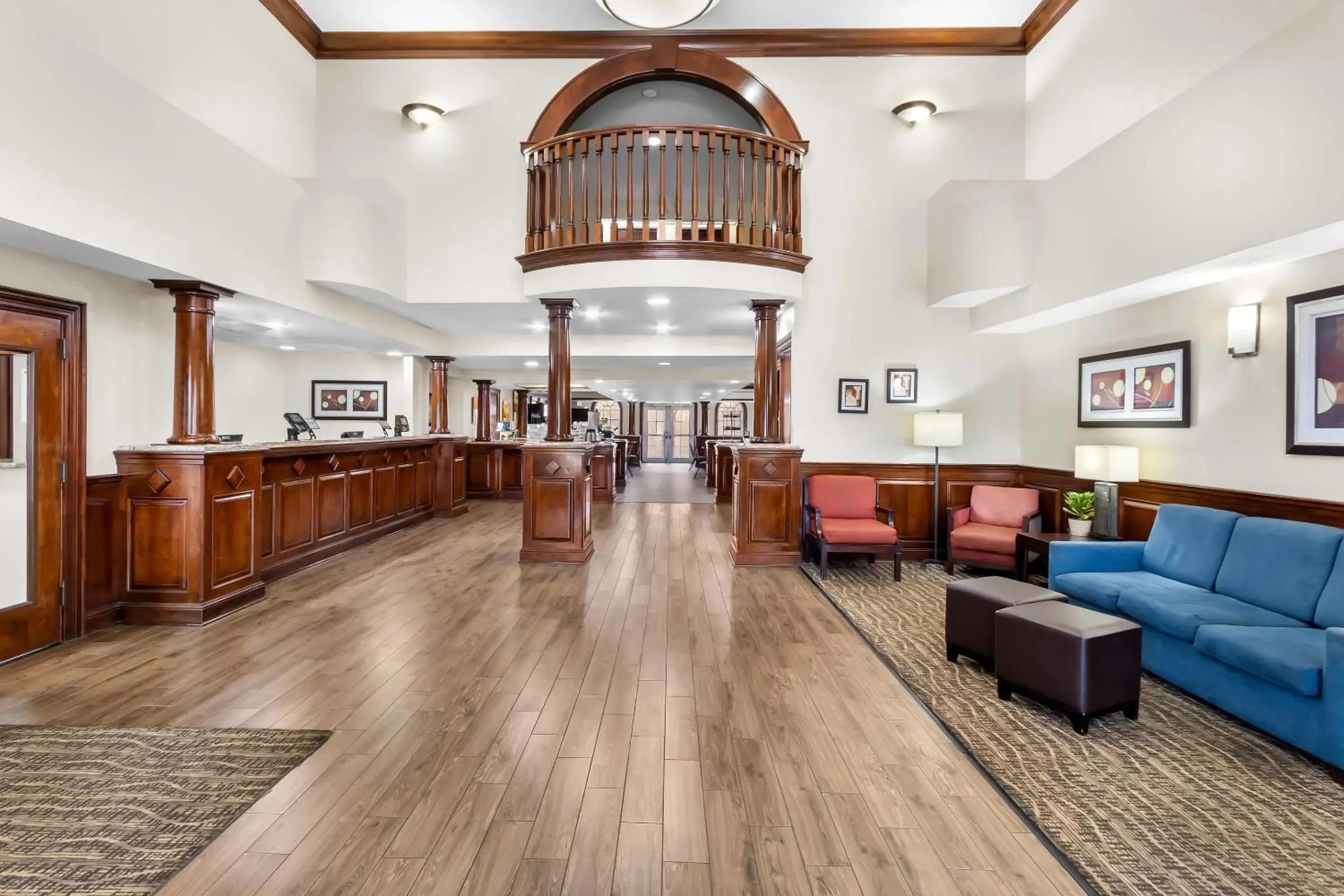 Lobby or reception in Comfort Suites Sumter near Shaw AFB Lobby or reception in Comfort Suites Sumter near Shaw AFB