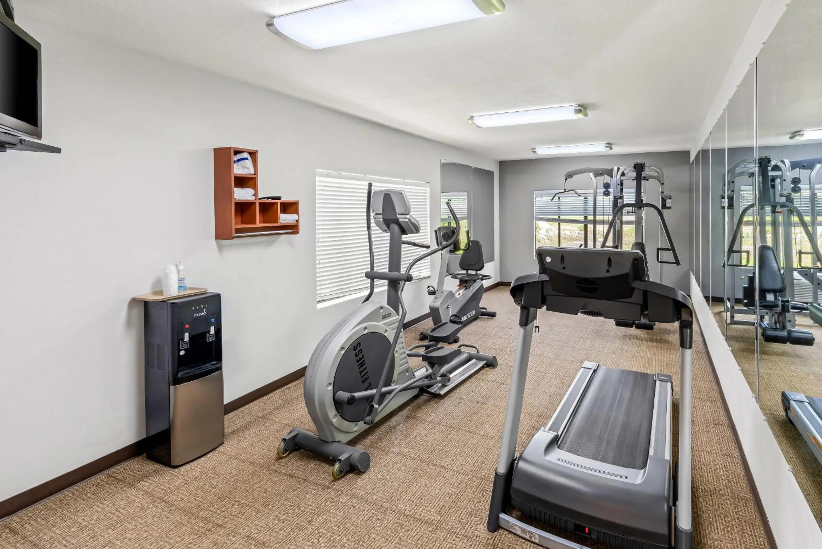 Fitness centre/facilities in Quality Inn Richburg