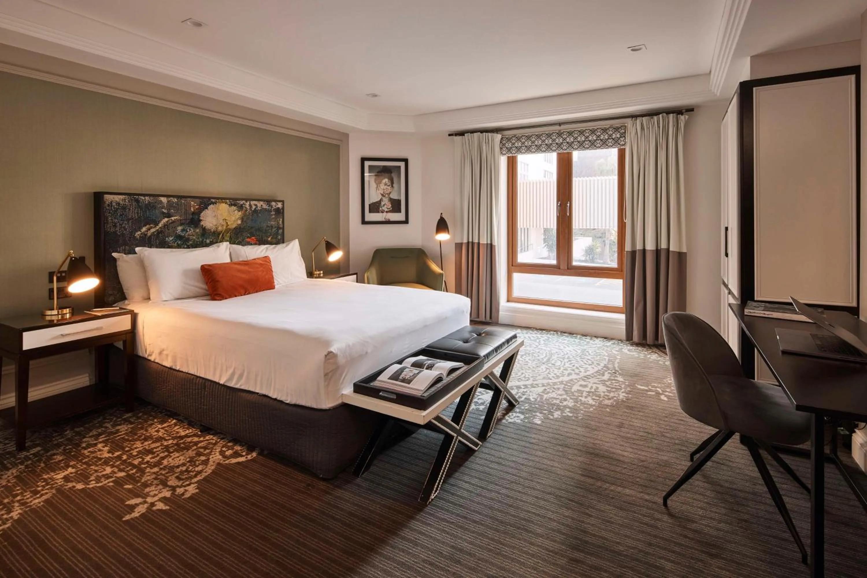 Photo of the whole room, Bed in The Inchcolm by Ode Hotels