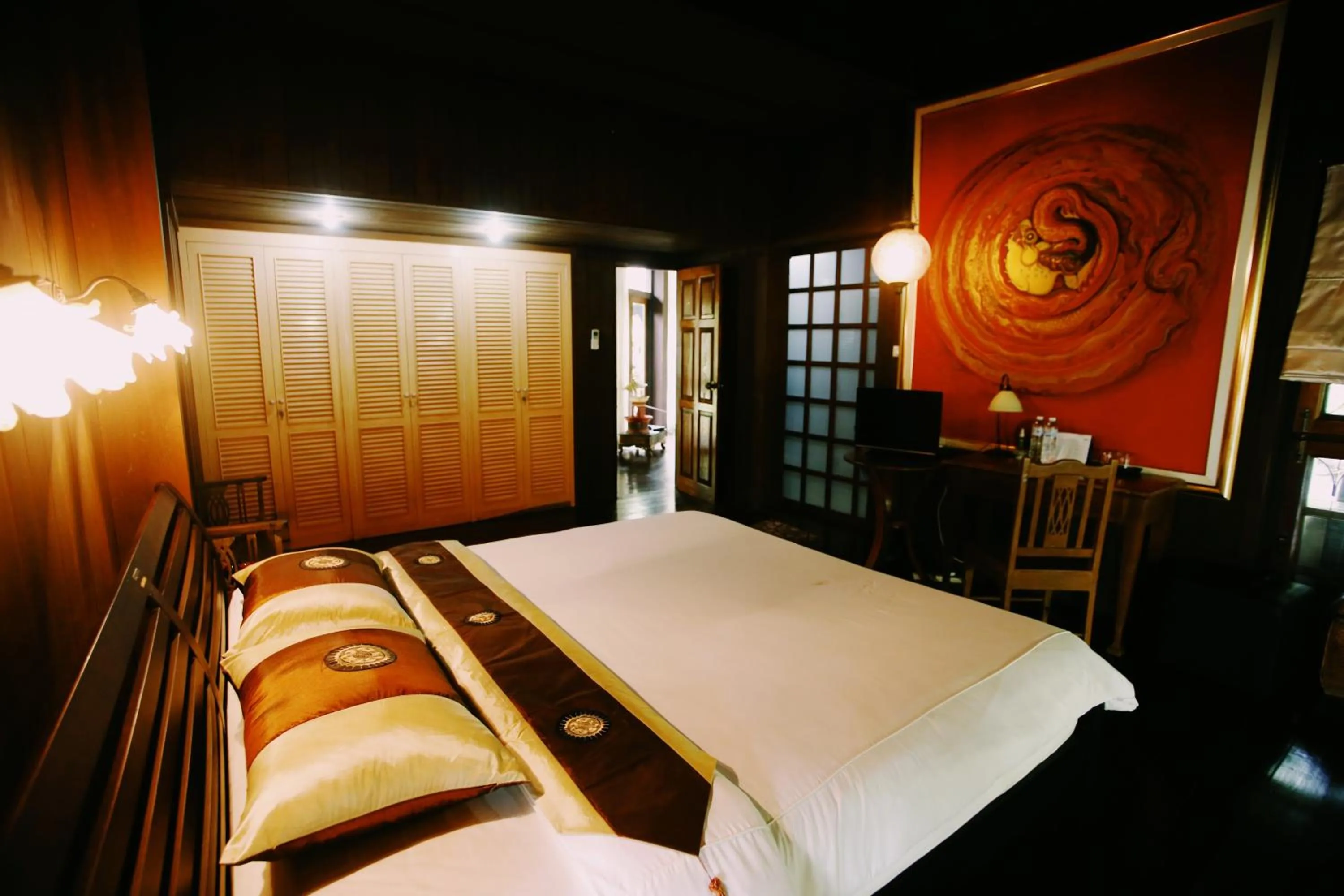 Bedroom, Bed in Villa Darakorn Hill Country House