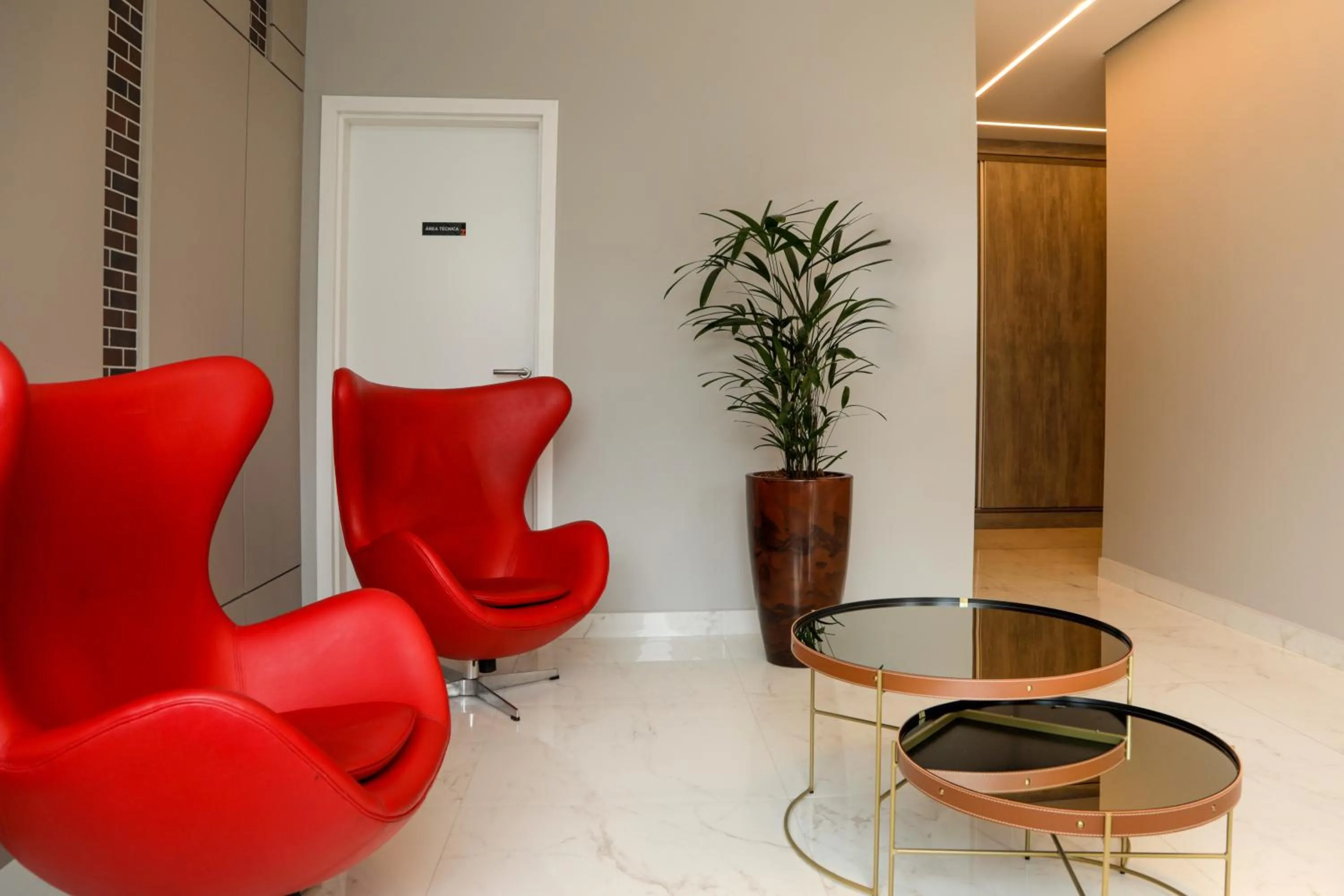 Lobby or reception in Slim Curitiba João Bettega