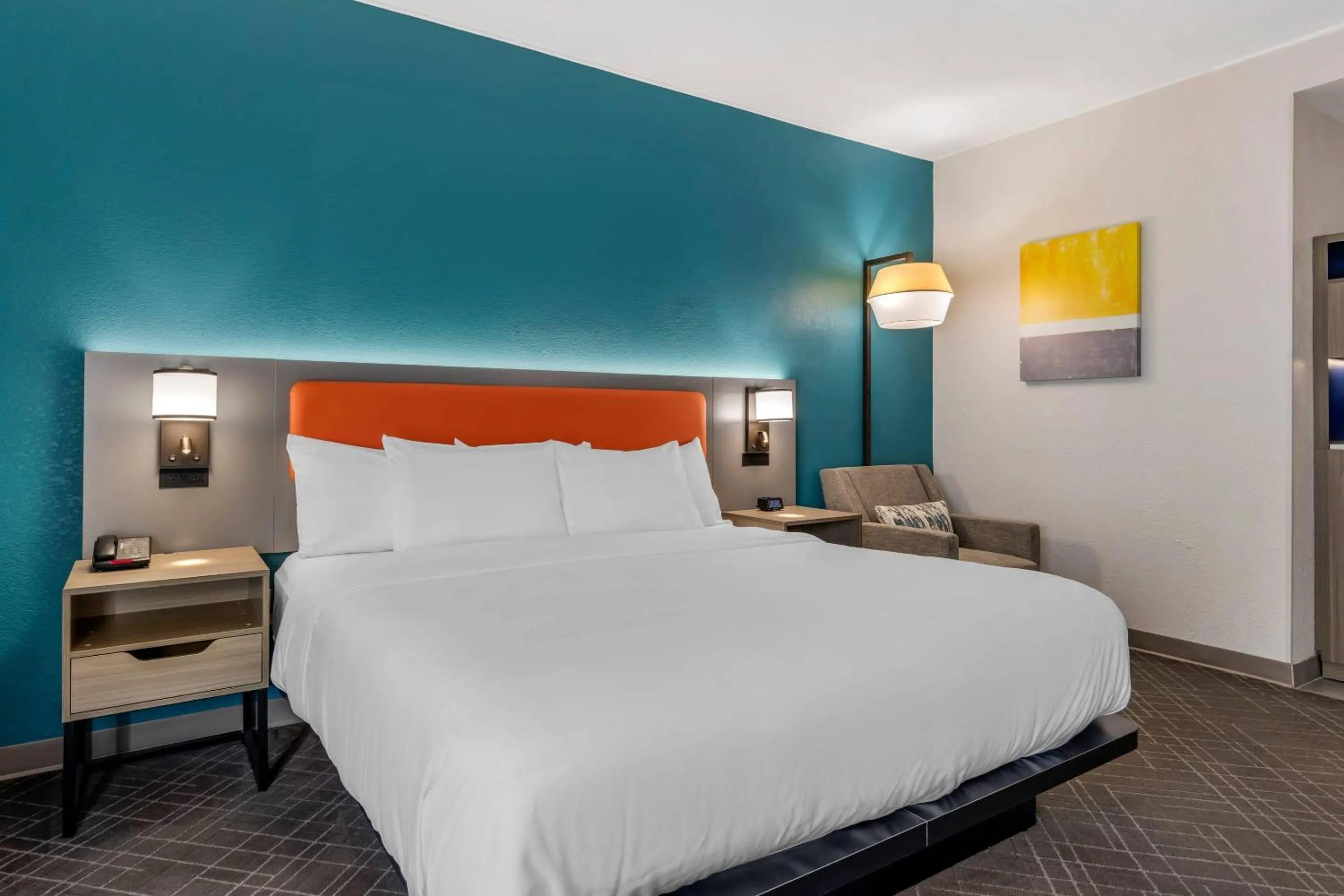 Bedroom, Bed in Comfort Inn & Suites Clemson - University Area