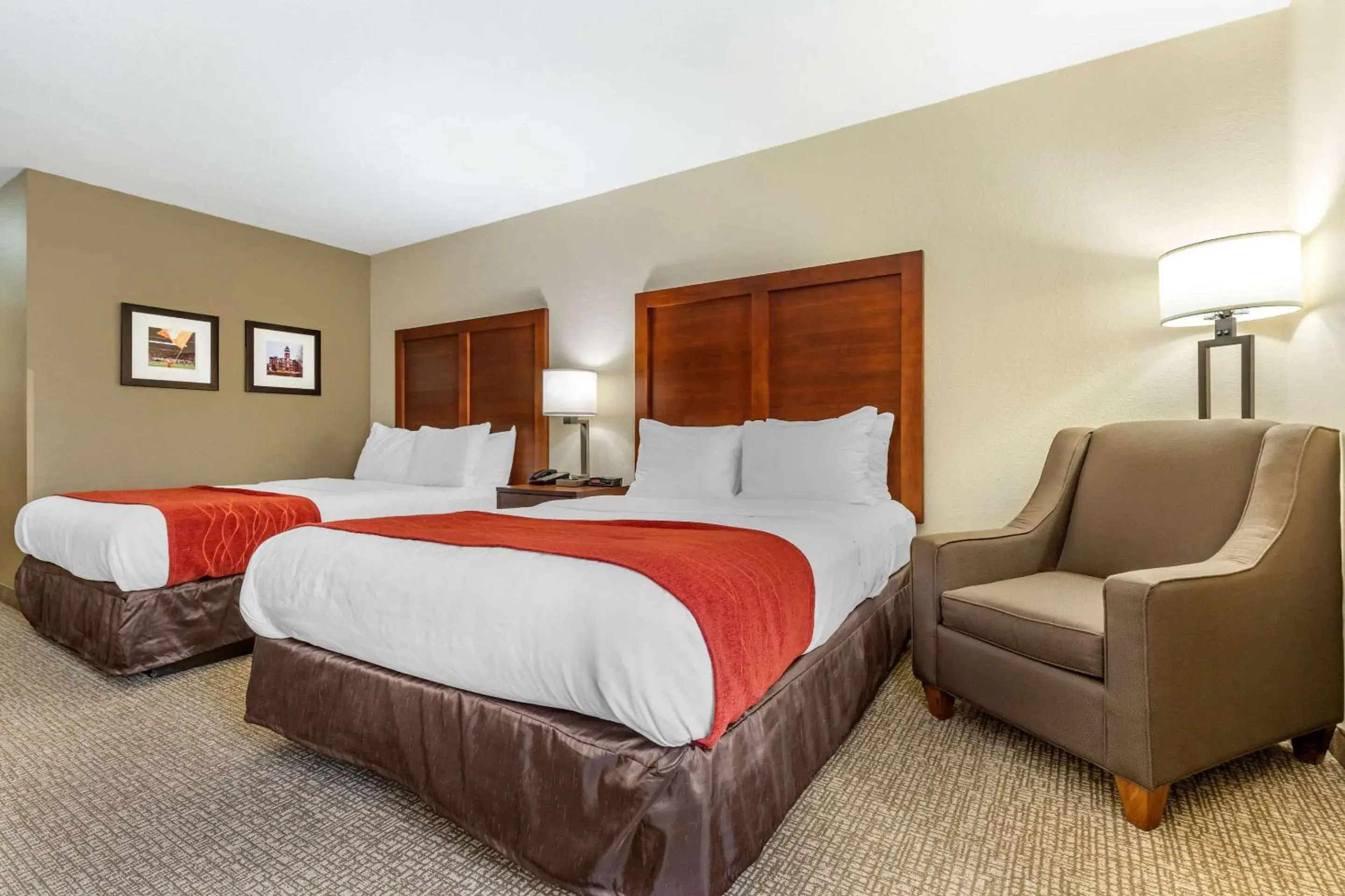 Photo of the whole room, Bed in Comfort Inn & Suites Clemson - University Area Photo of the whole room, Bed in Comfort Inn & Suites Clemson - University Area