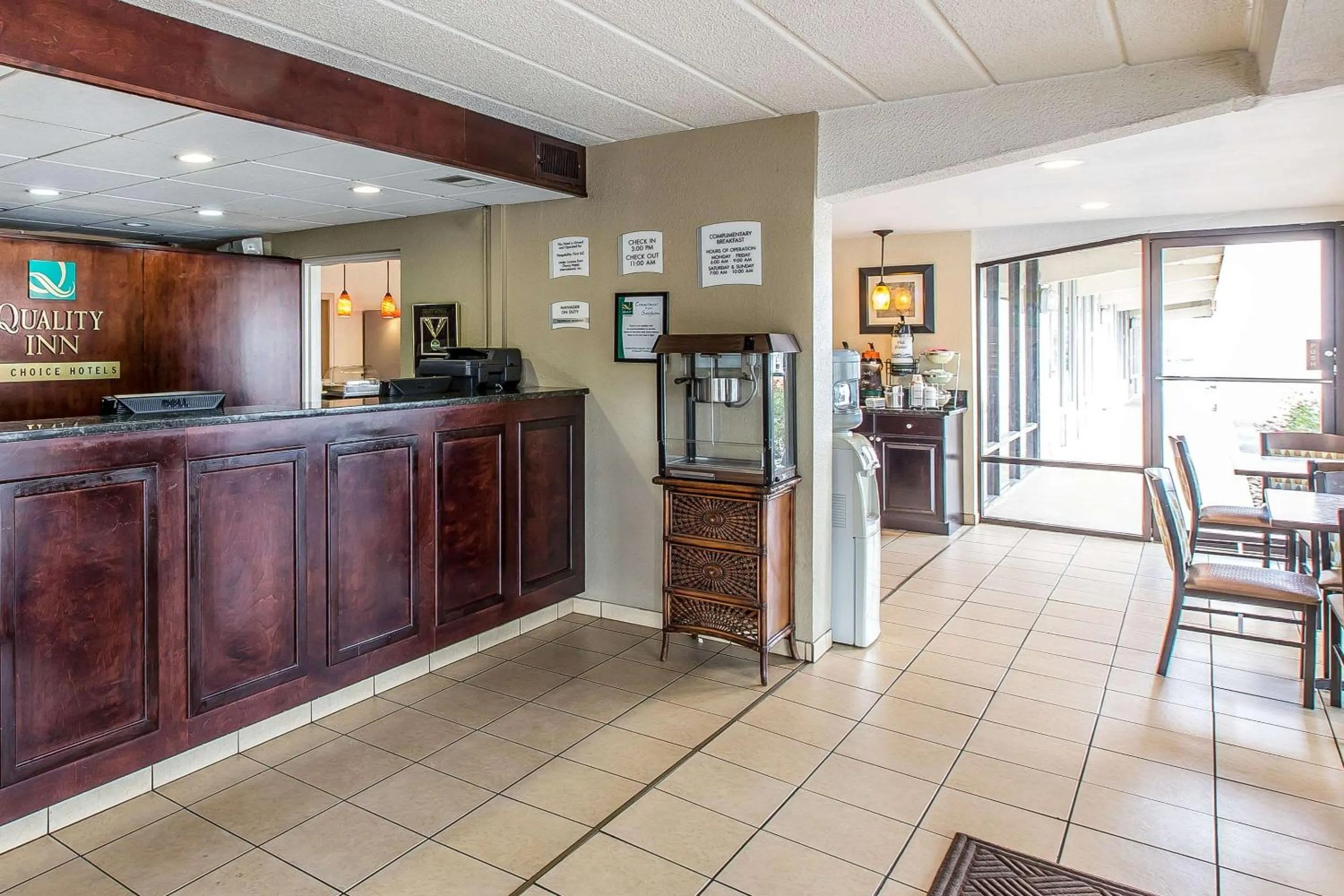 Lobby or reception in Quality Inn & Suites Easley - Greenville