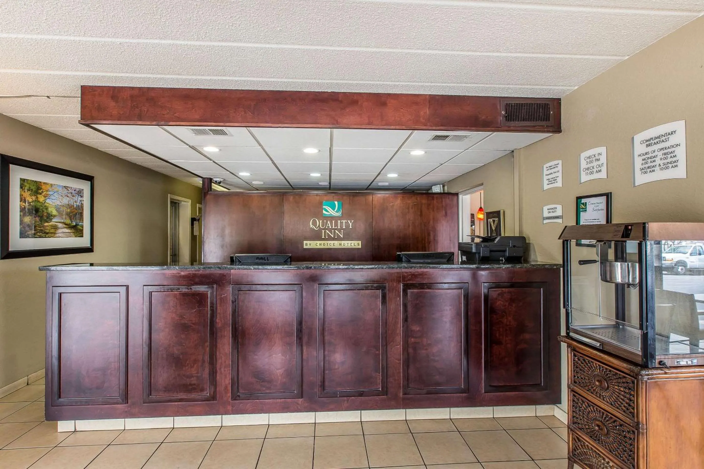 Lobby or reception in Quality Inn & Suites Easley - Greenville