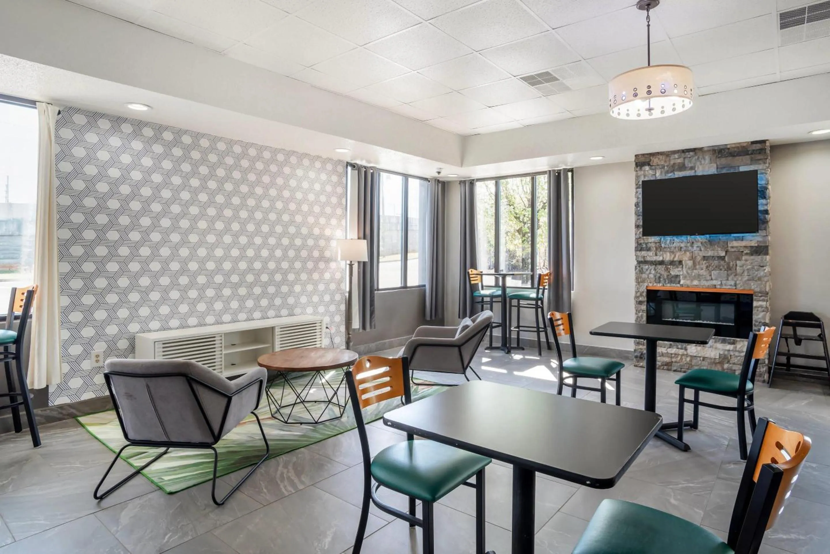 Lobby or reception in Quality Inn Simpsonville-Greenville