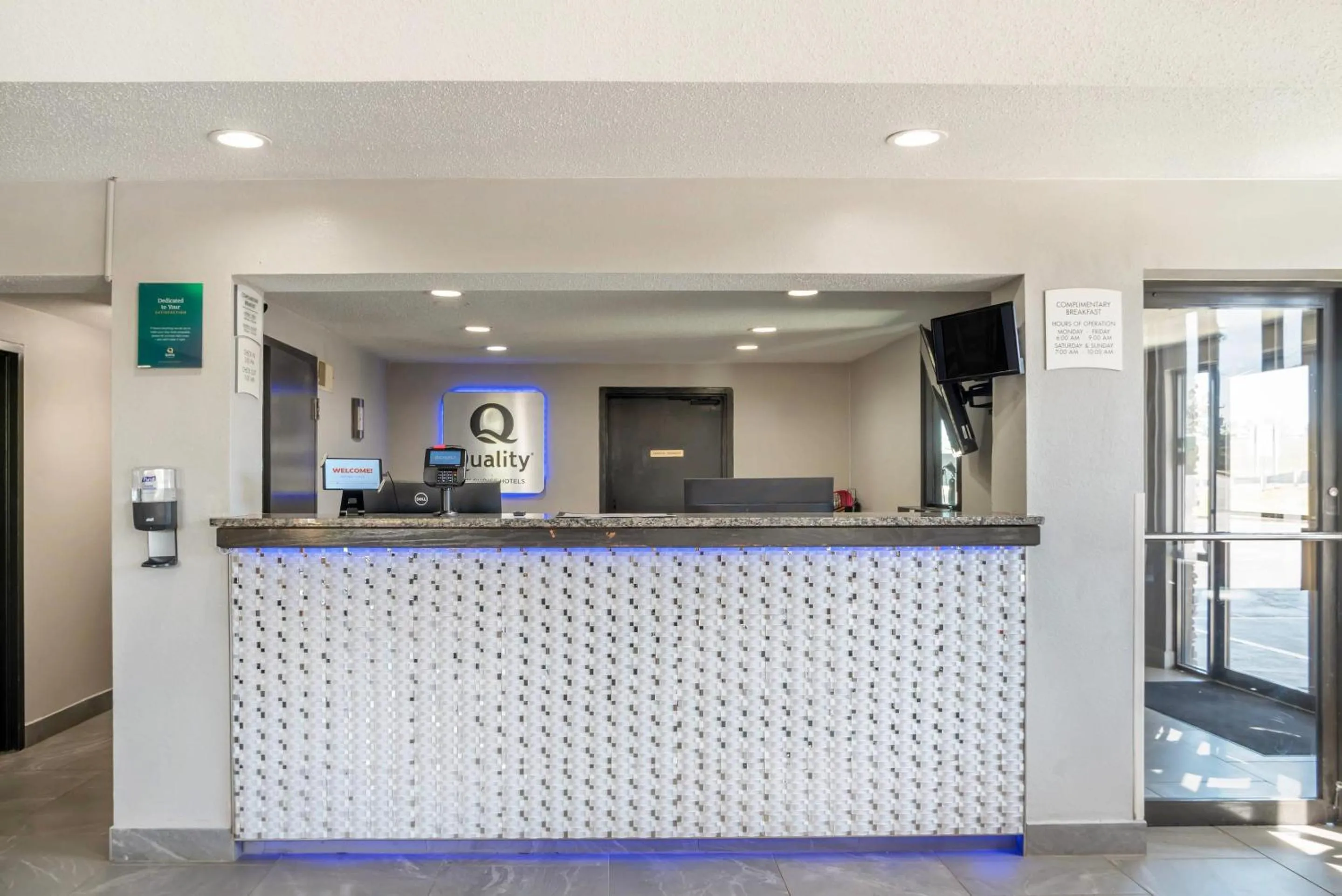 Lobby or reception in Quality Inn Simpsonville-Greenville