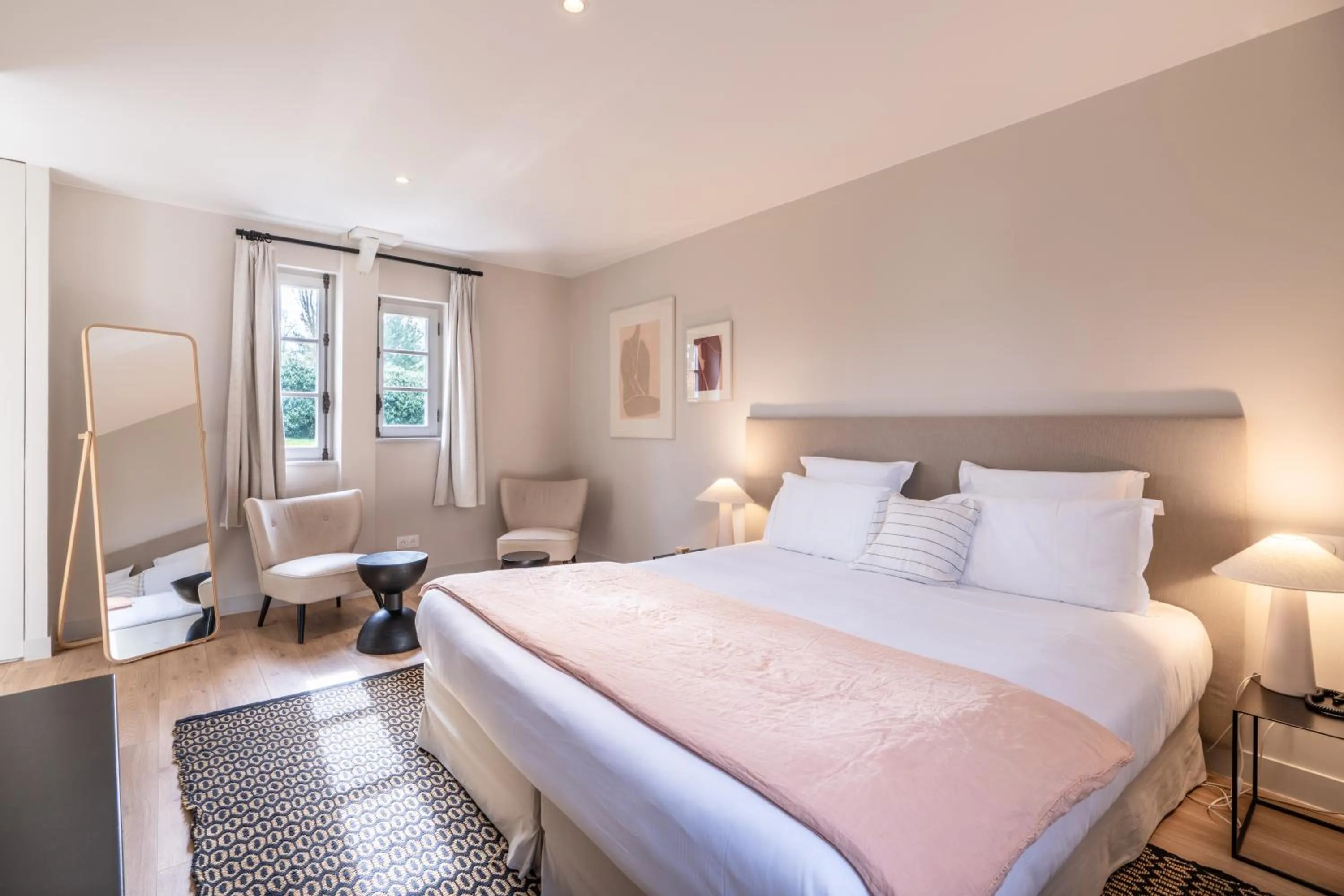 Bedroom, Bed in Les Manoirs des Portes de Deauville - Small Luxury Hotel Of The World