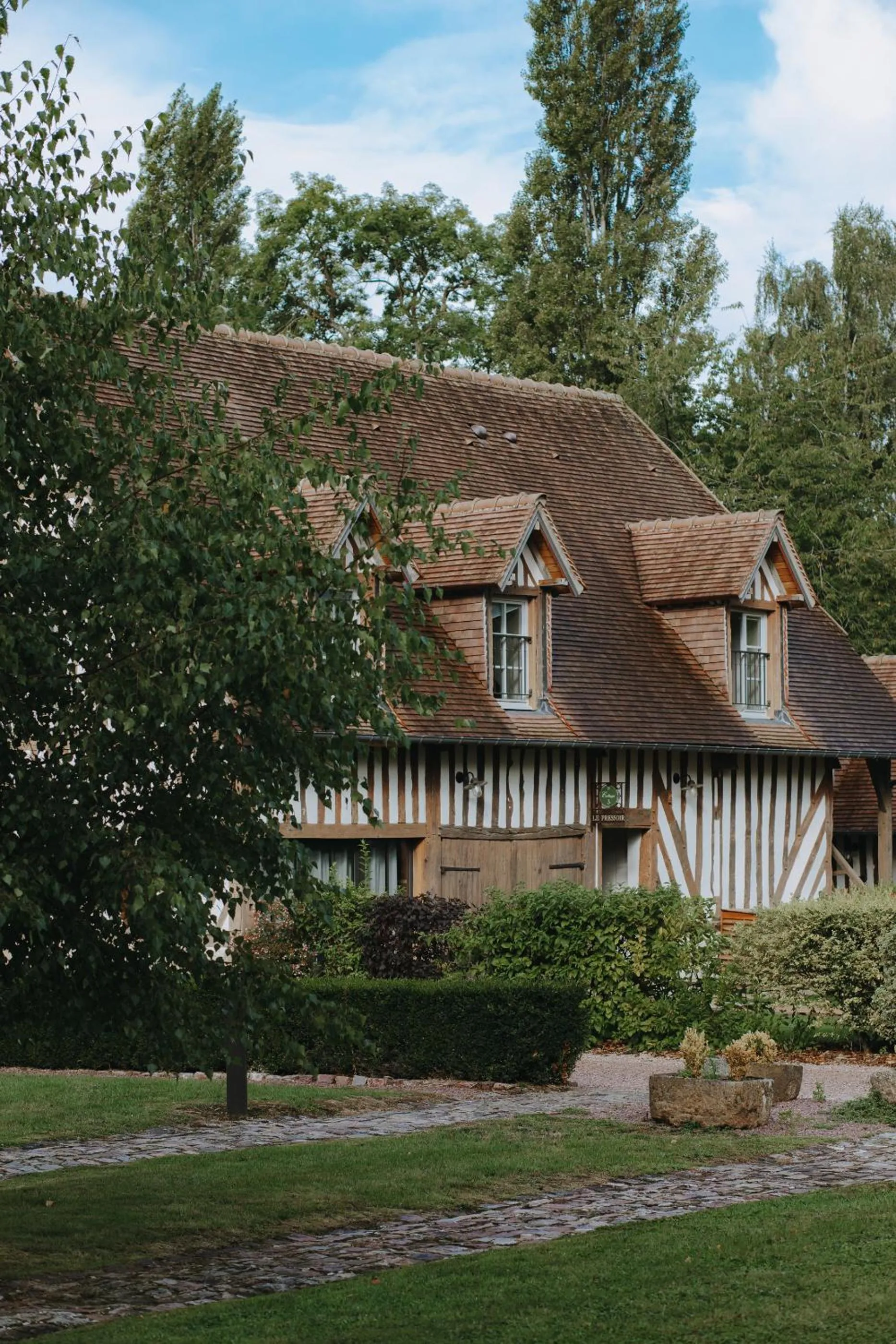 Facade/entrance in Les Manoirs des Portes de Deauville - Small Luxury Hotel Of The World