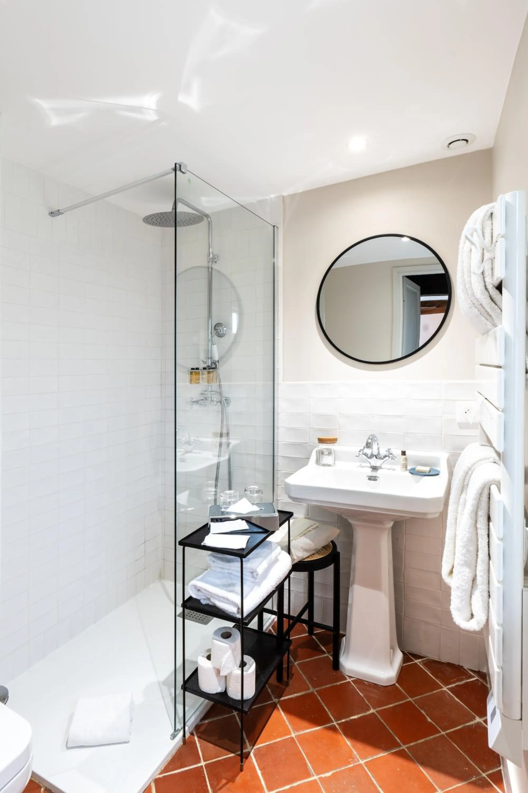 Bathroom in Les Manoirs des Portes de Deauville - Small Luxury Hotel Of The World