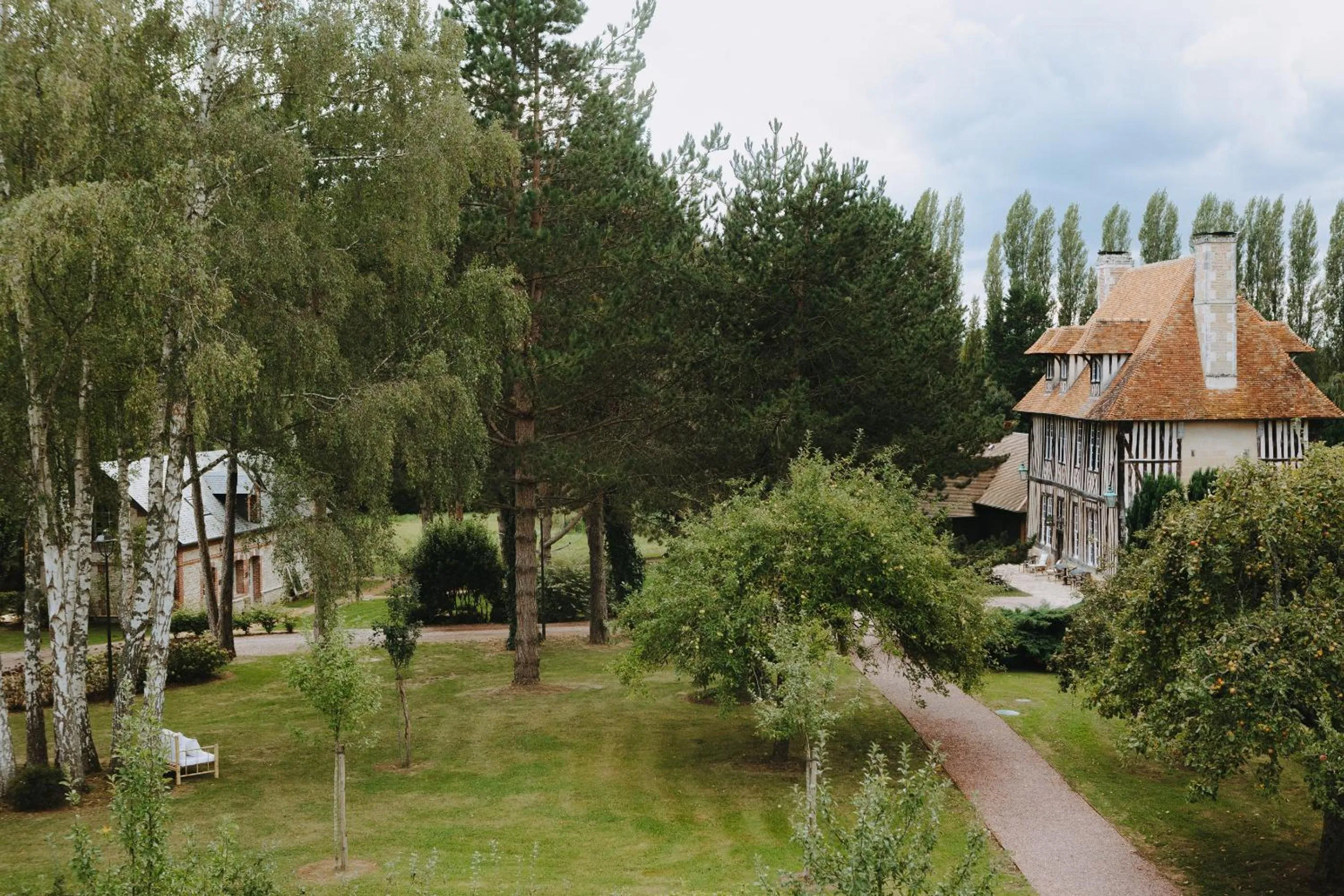 Facade/entrance in Les Manoirs des Portes de Deauville - Small Luxury Hotel Of The World