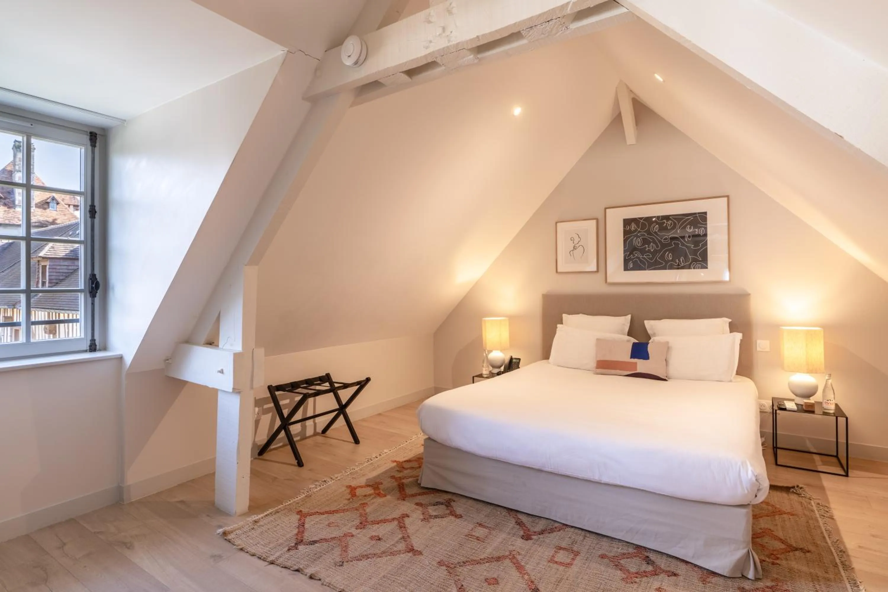 Bedroom, Bed in Les Manoirs des Portes de Deauville - Small Luxury Hotel Of The World
