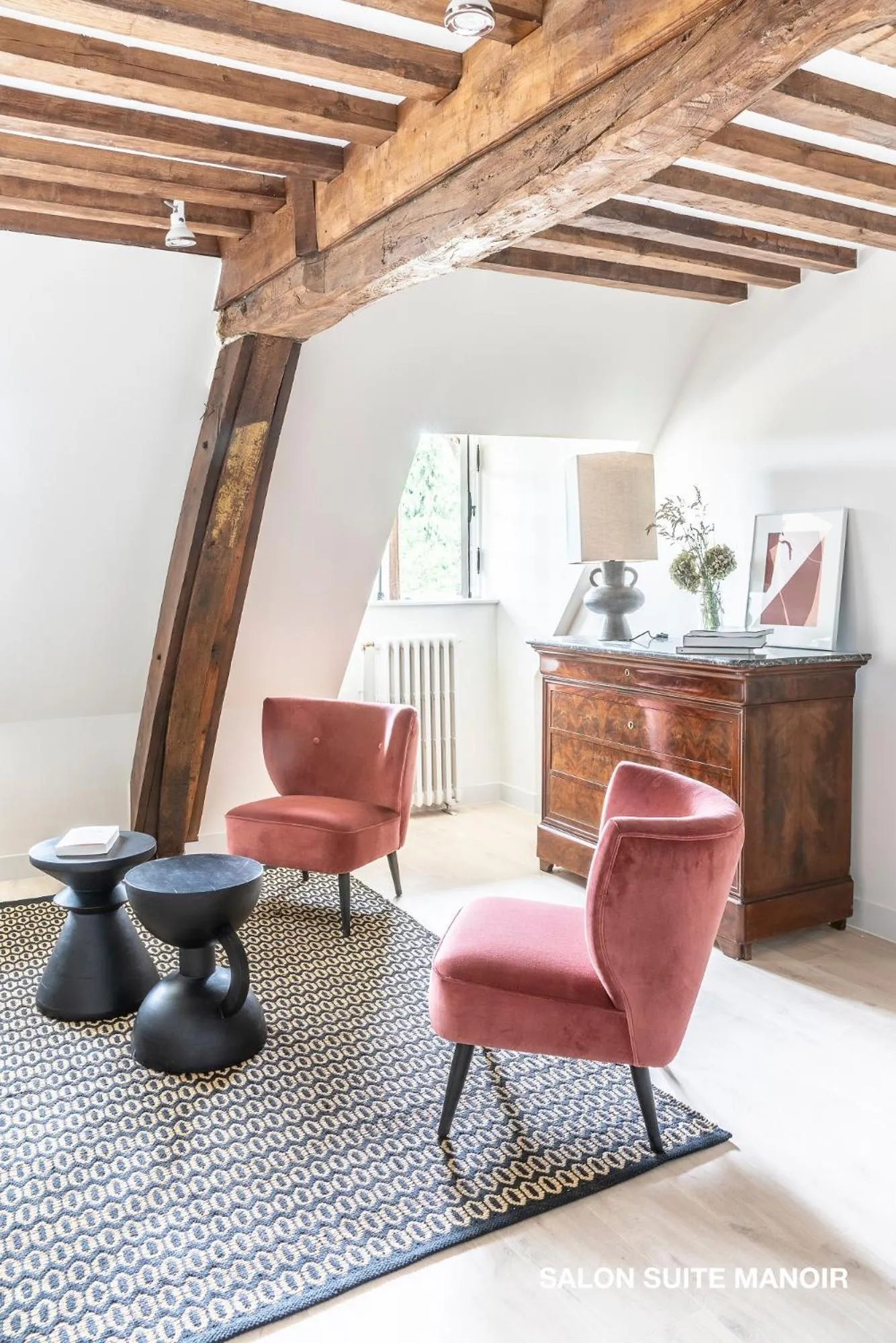Living room in Les Manoirs des Portes de Deauville - Small Luxury Hotel Of The World