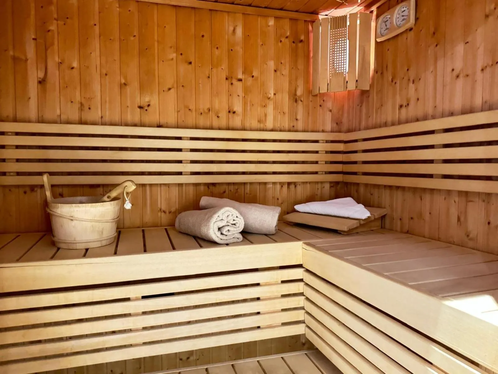 Sauna in Les Manoirs des Portes de Deauville - Small Luxury Hotel Of The World