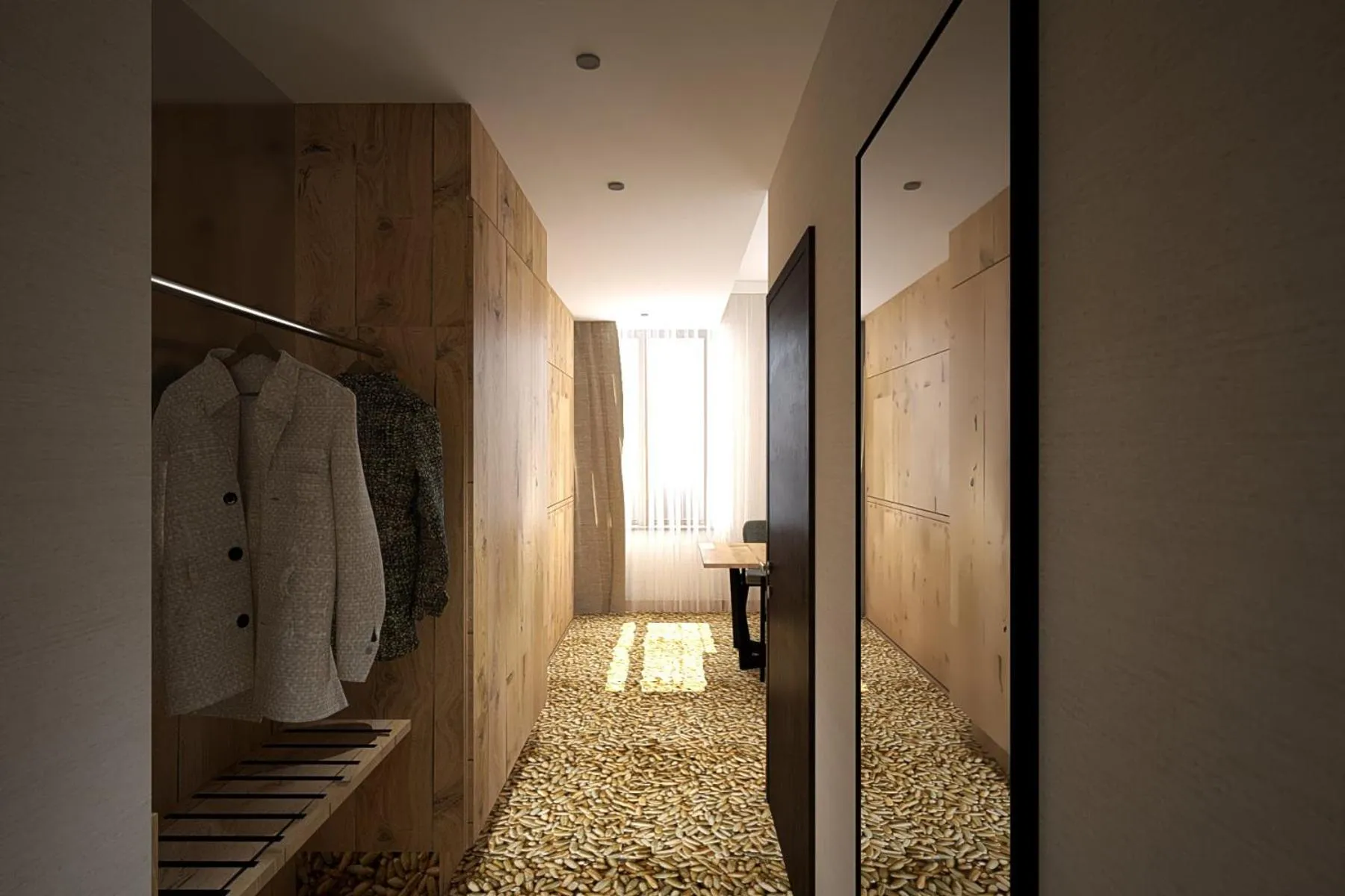 wardrobe in Qubus Hotel Gdańsk