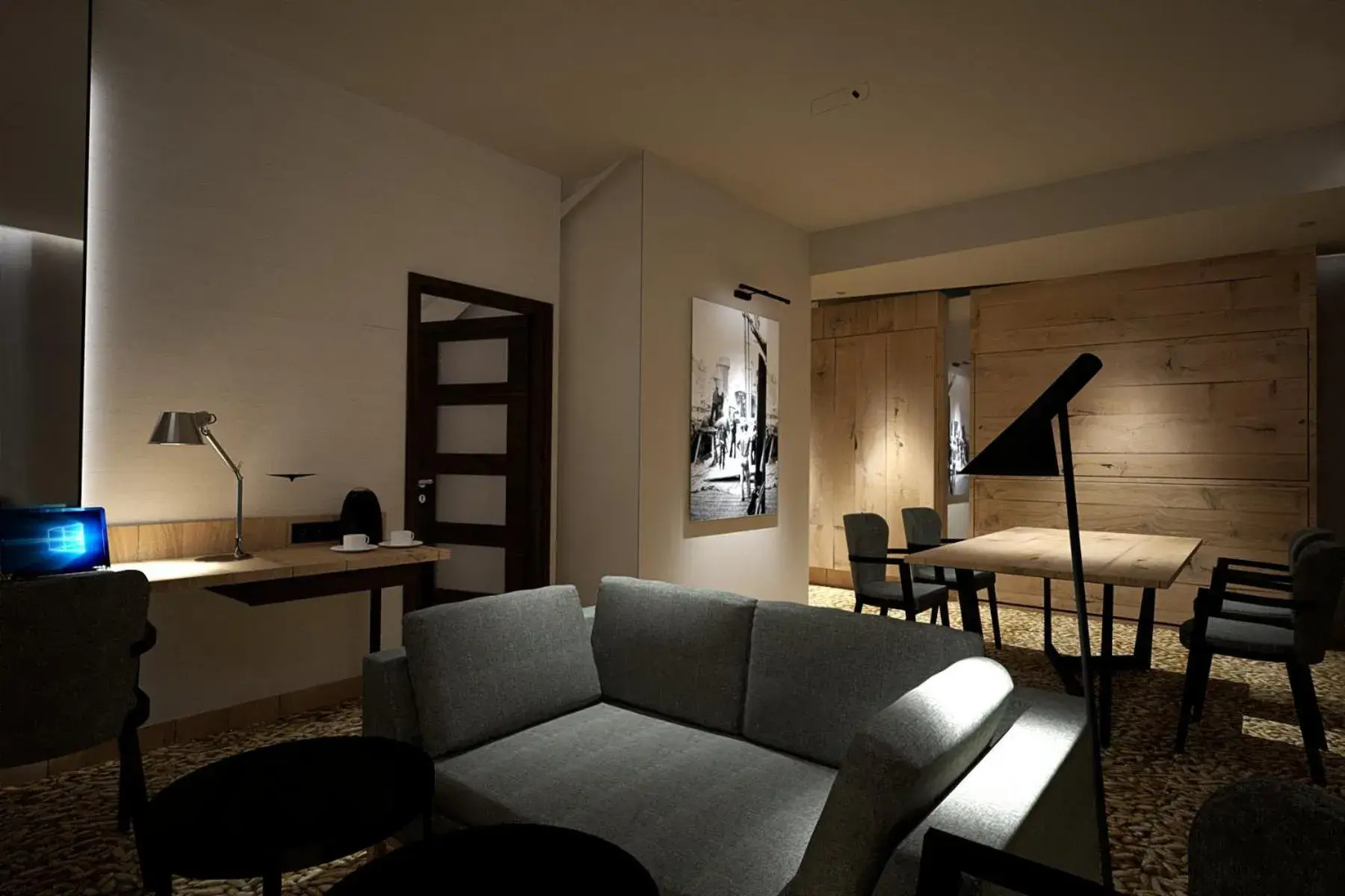 Living room in Qubus Hotel Gdańsk Living room in Qubus Hotel Gdańsk