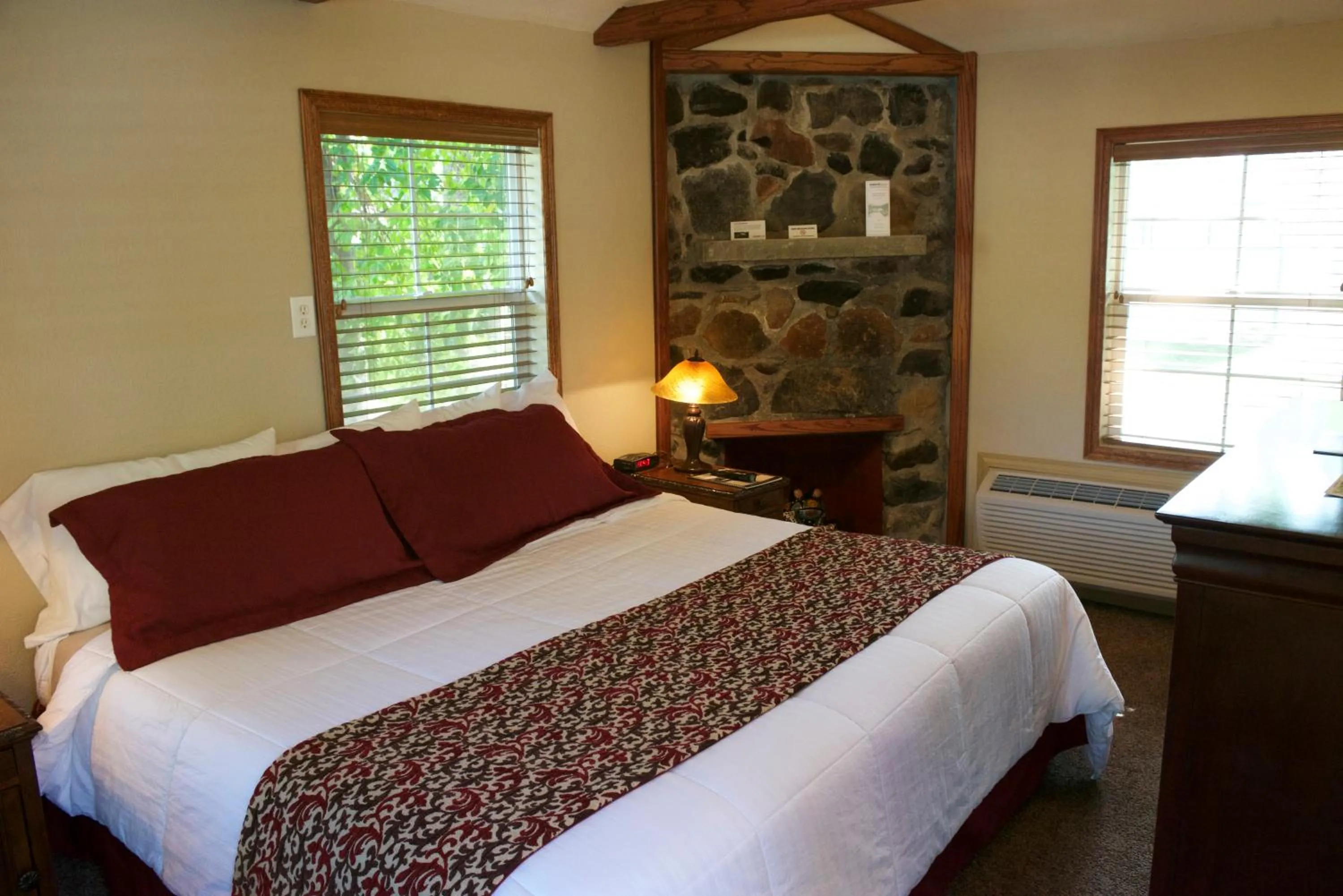 Bed in Wonder Valley Ranch Resort