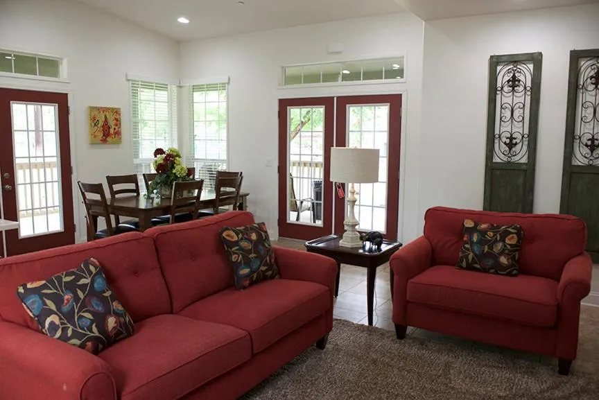 Living room in Wonder Valley Ranch Resort