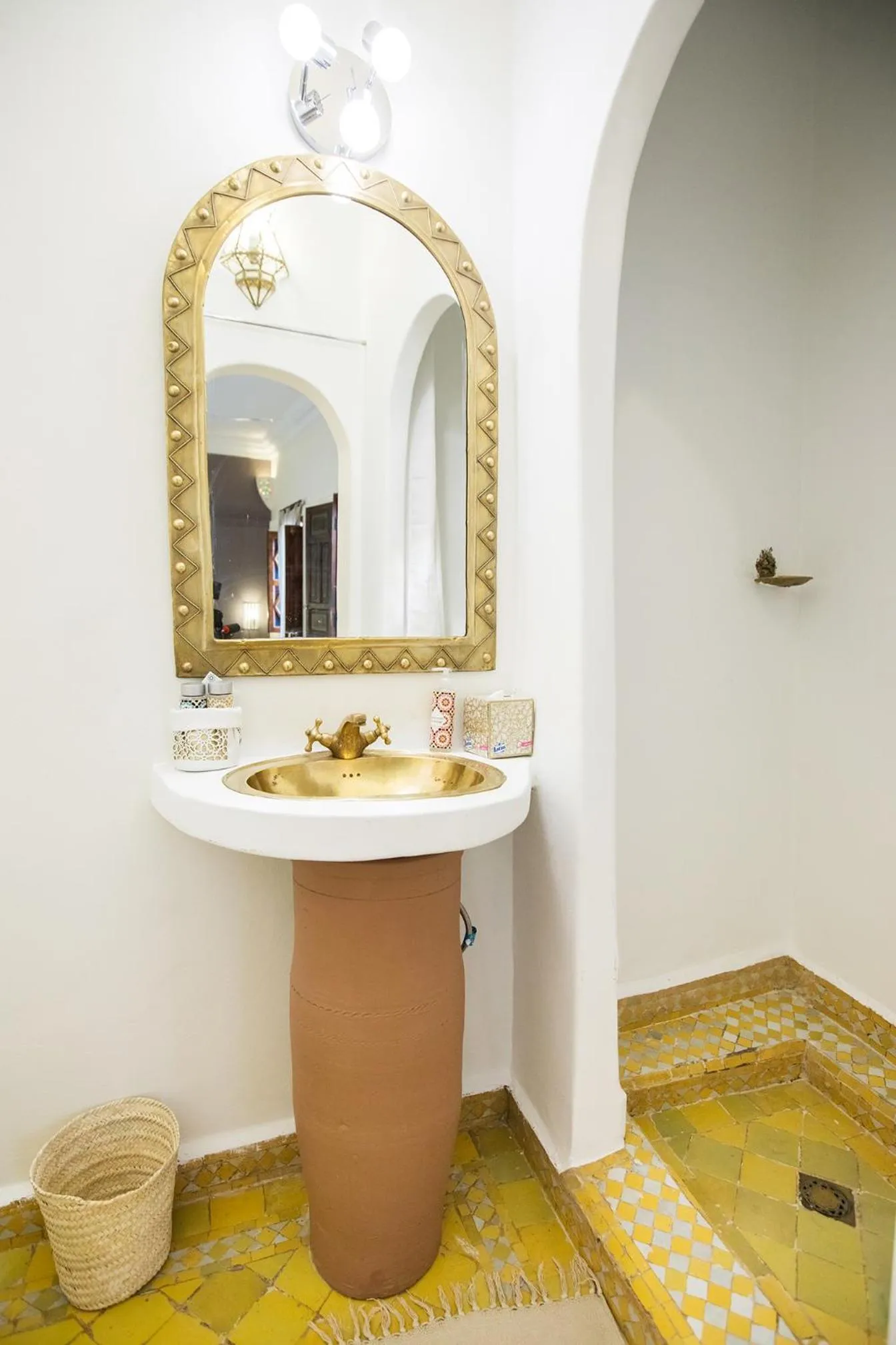 Bathroom in Riad Villa Harmonie