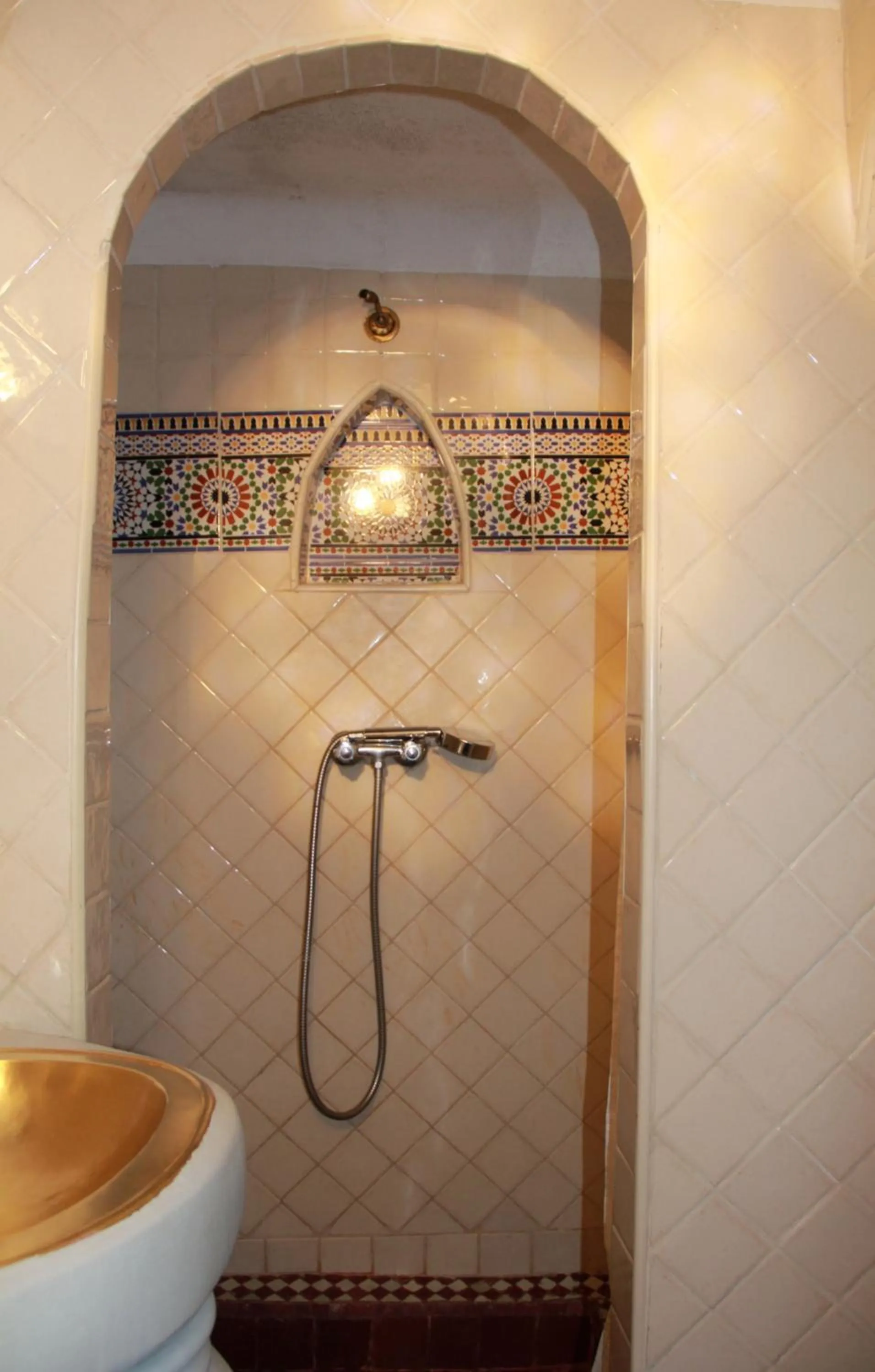 Shower in Riad Villa Harmonie