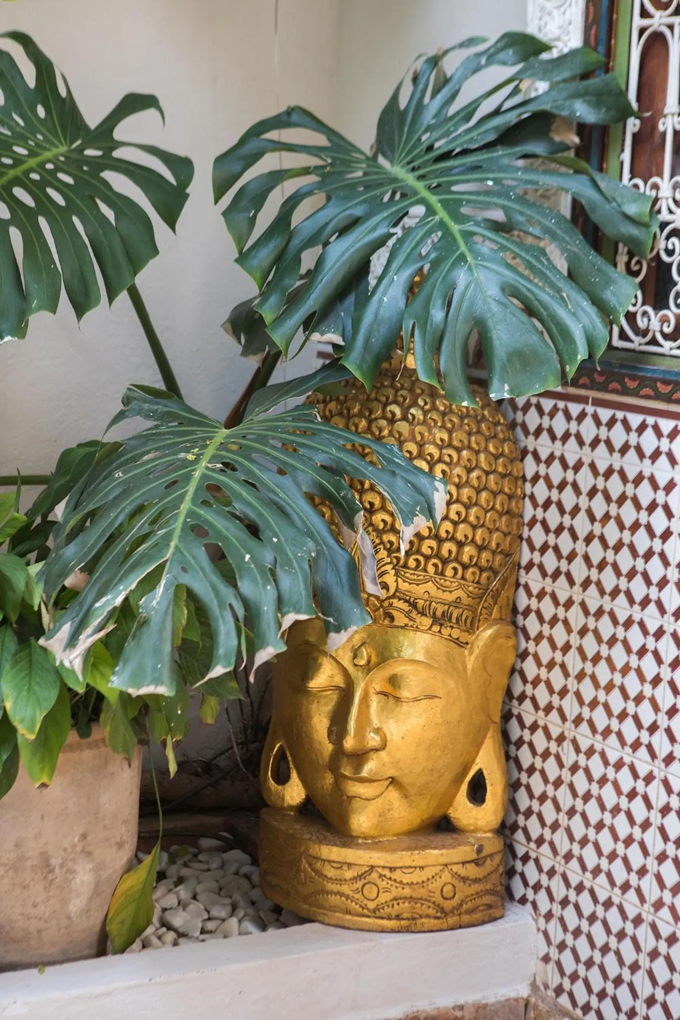 Patio in Riad Villa Harmonie