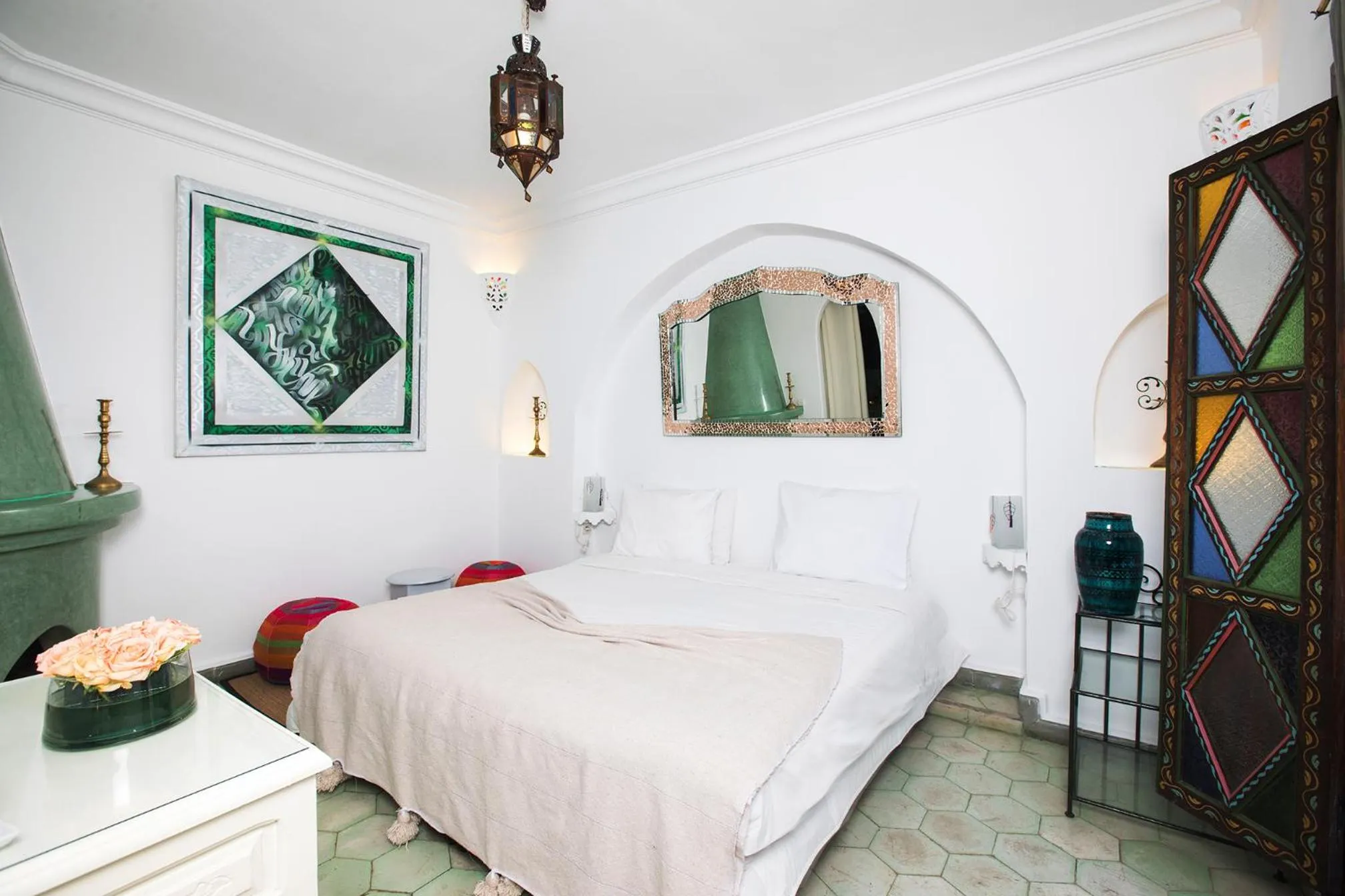 Bed in Riad Villa Harmonie