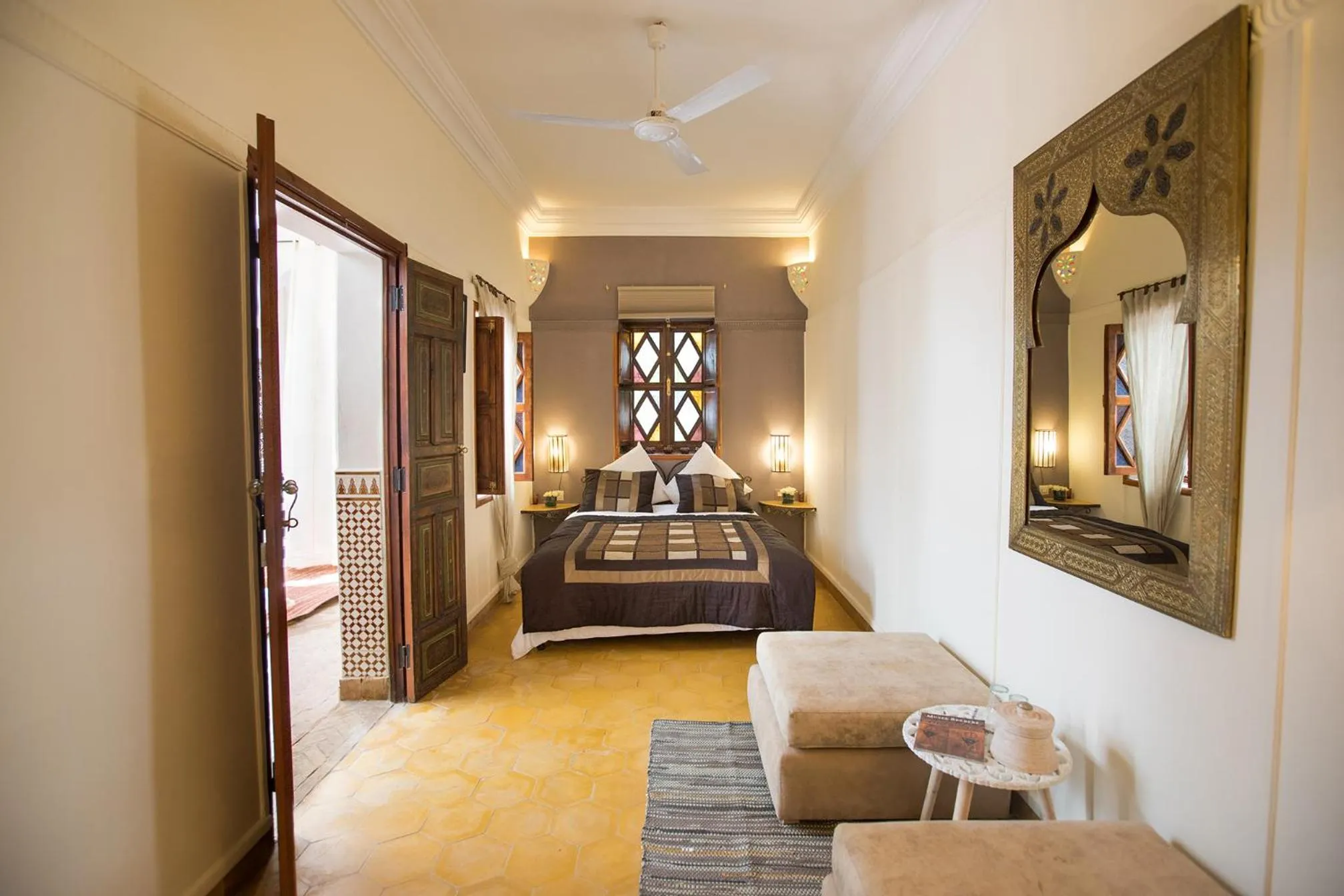 Photo of the whole room, Bed in Riad Villa Harmonie