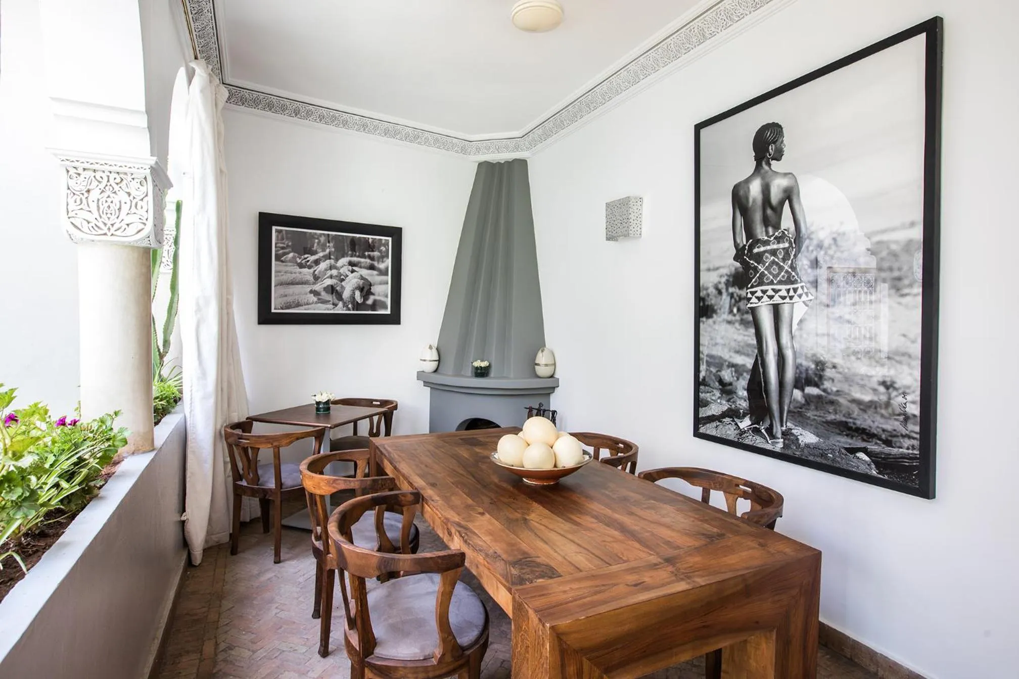 Restaurant/places to eat in Riad Villa Harmonie