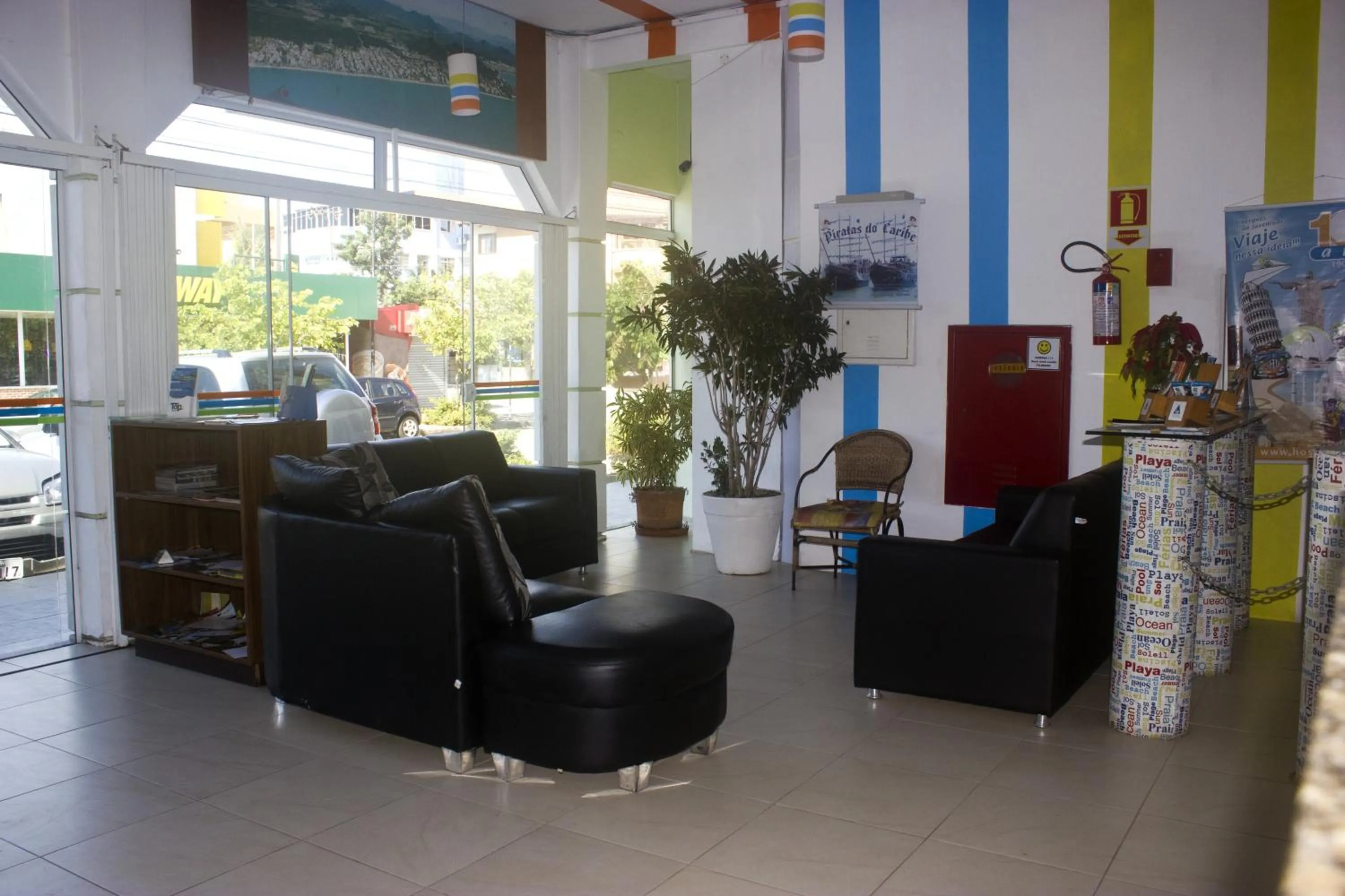 Lobby or reception in Hostel Canasvieiras