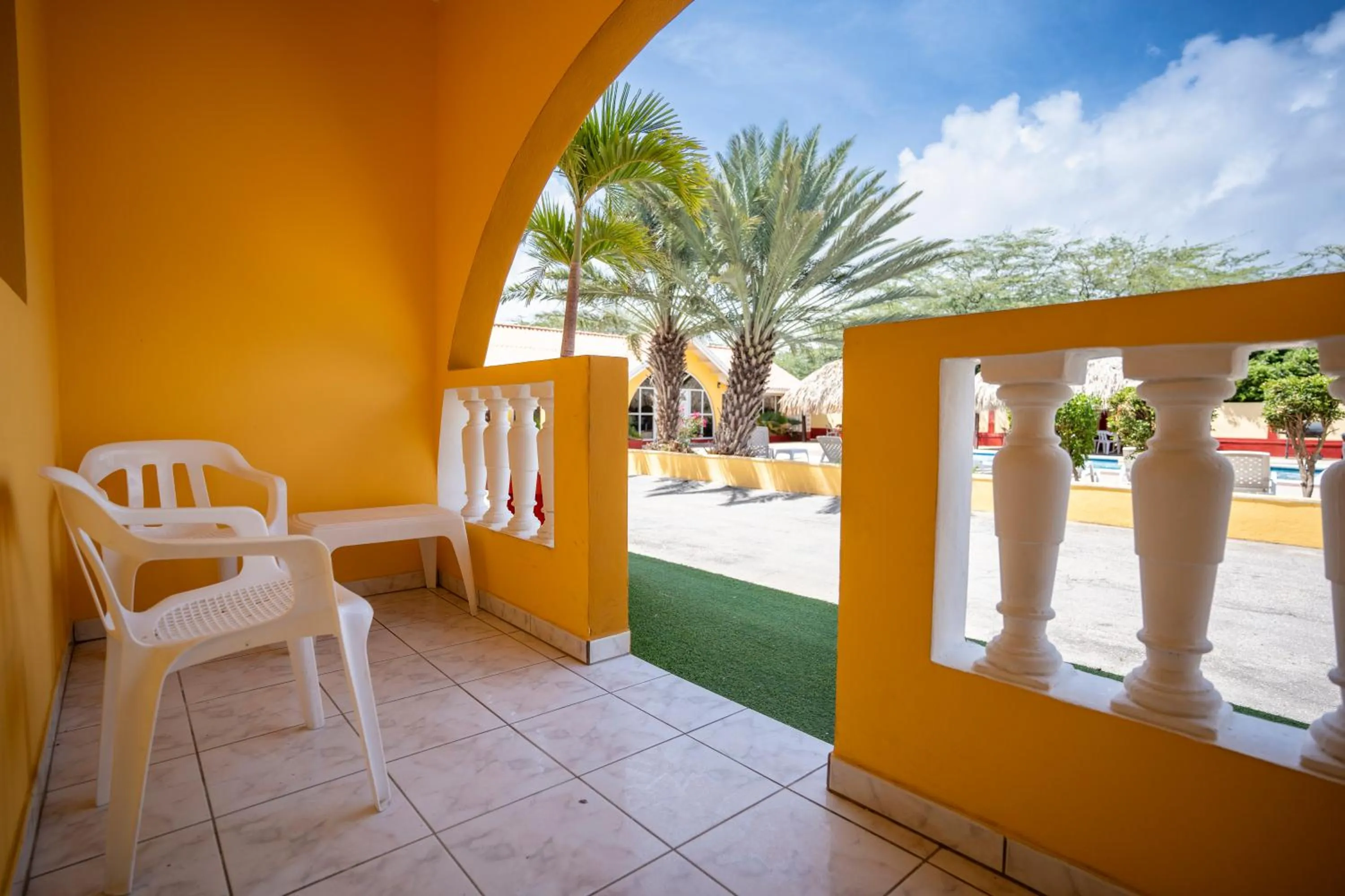 Balcony/Terrace in Coconut Inn