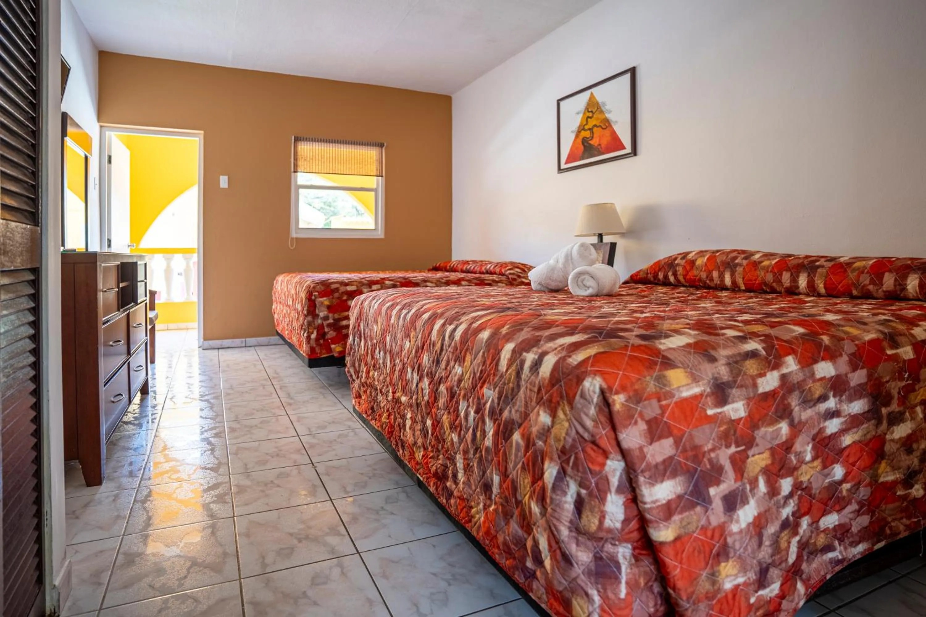 Photo of the whole room, Bed in Coconut Inn