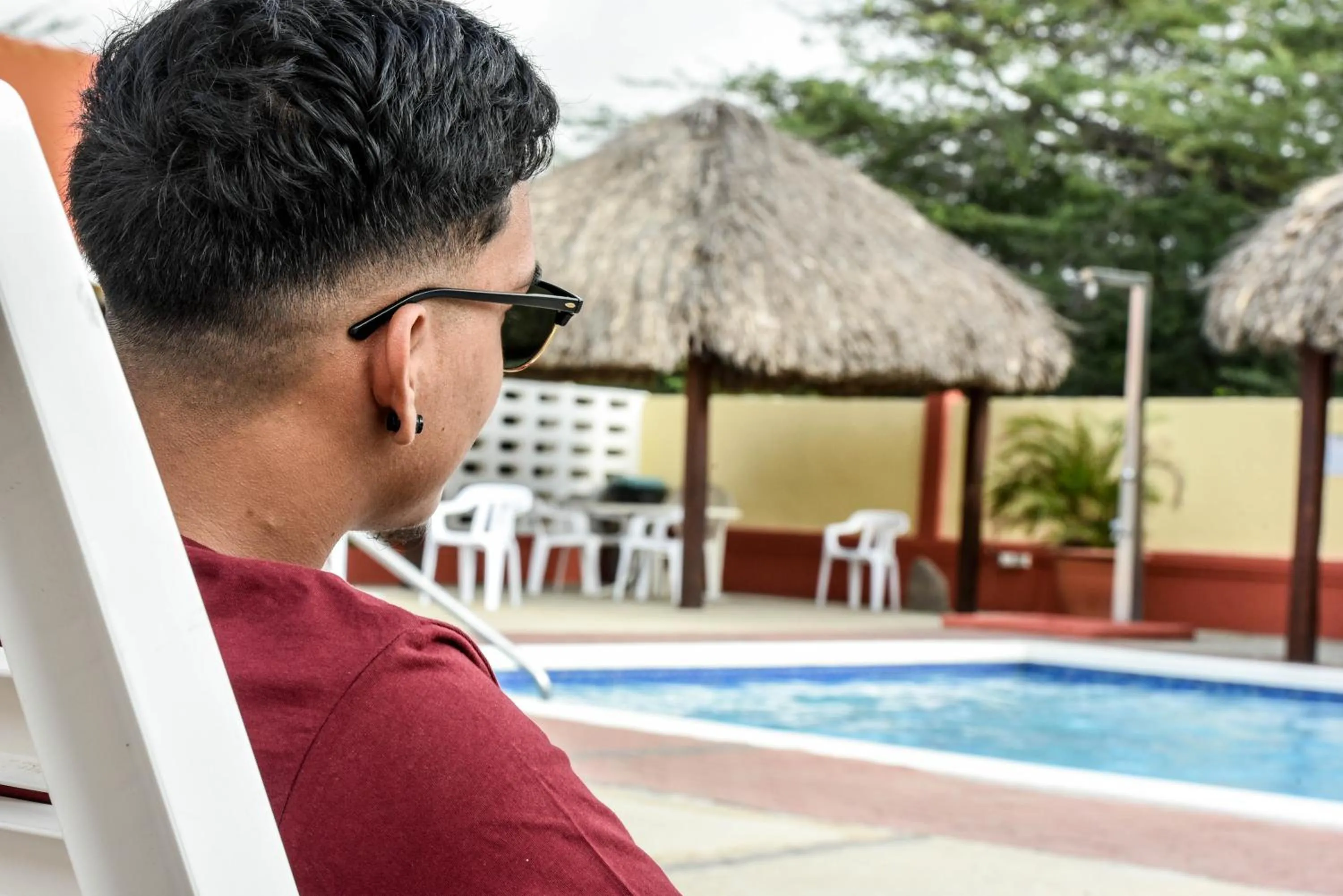 Swimming pool in Coconut Inn