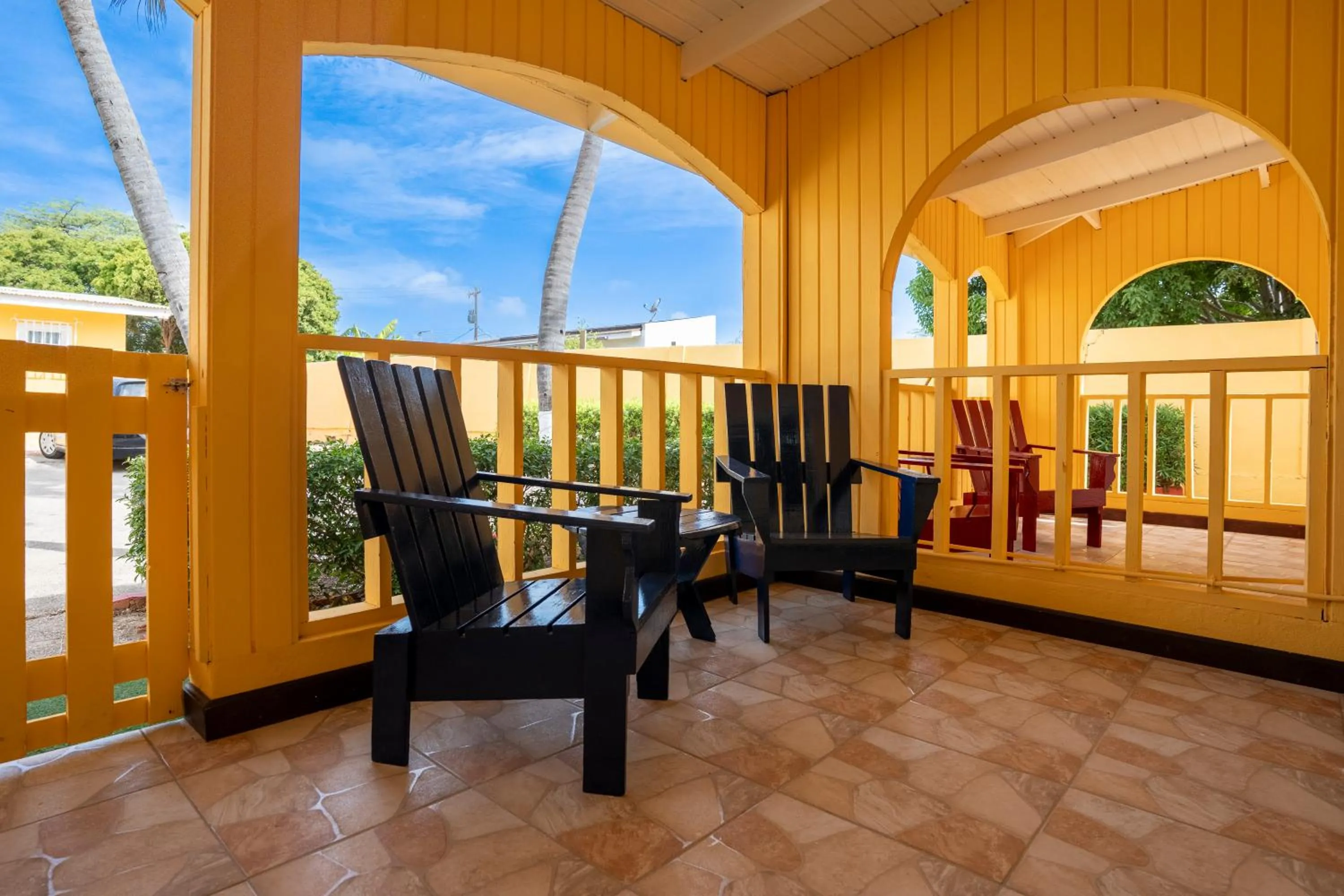 Balcony/Terrace in Coconut Inn