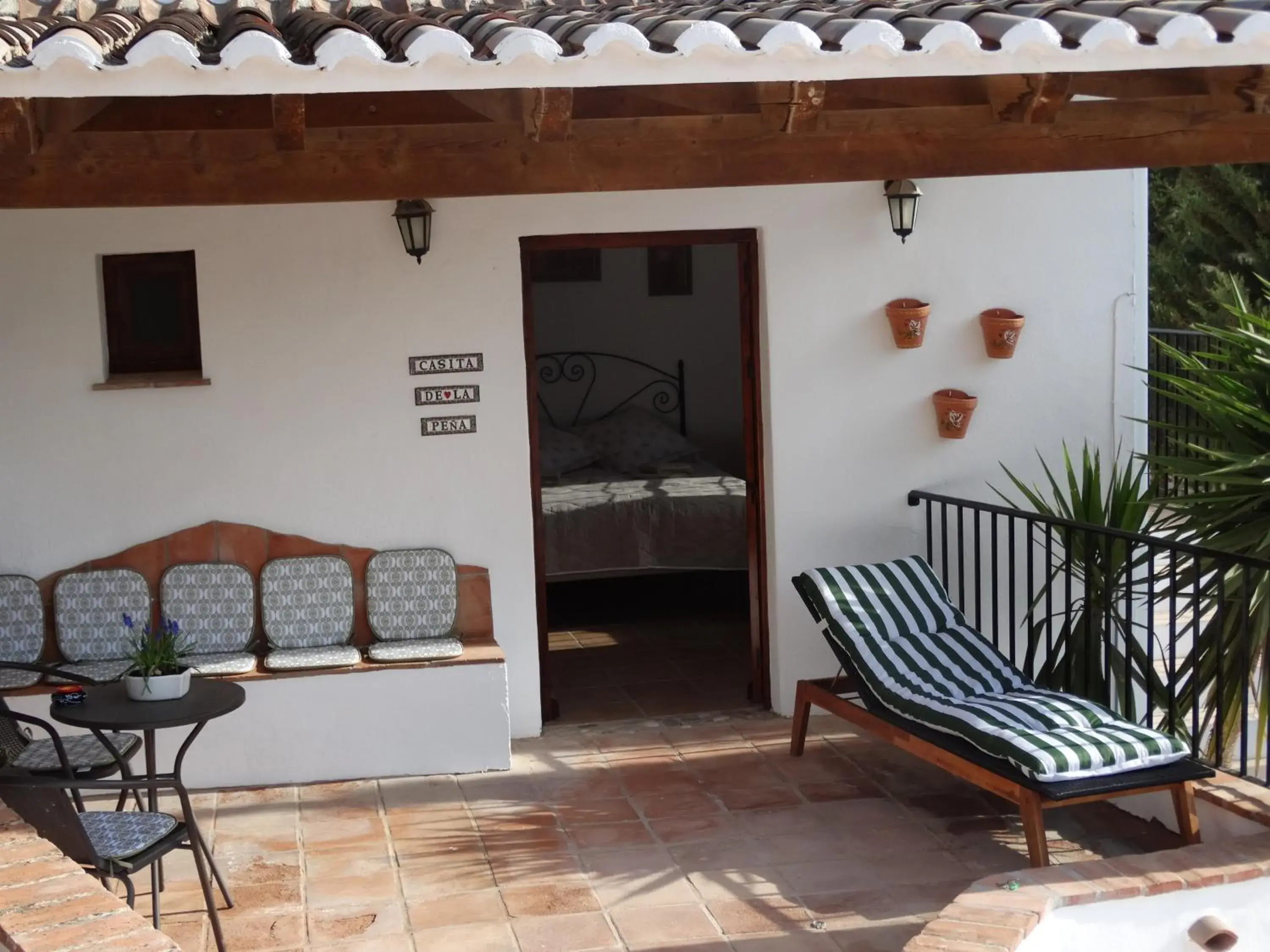 Double Room with Terrace in B&B Cortijo Loma León Double Room with Terrace in B&B Cortijo Loma León