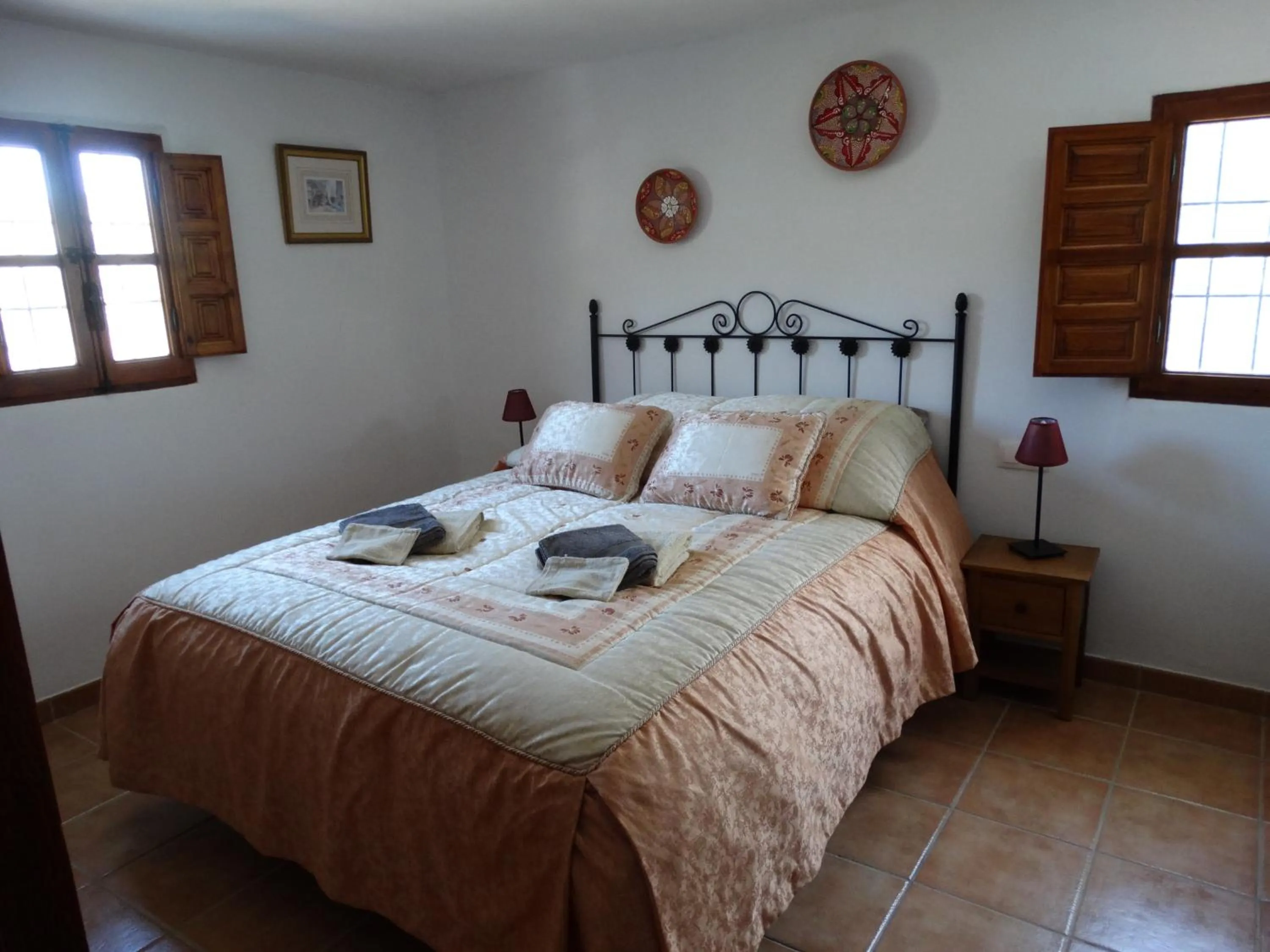 Bed in B&B Cortijo Loma León