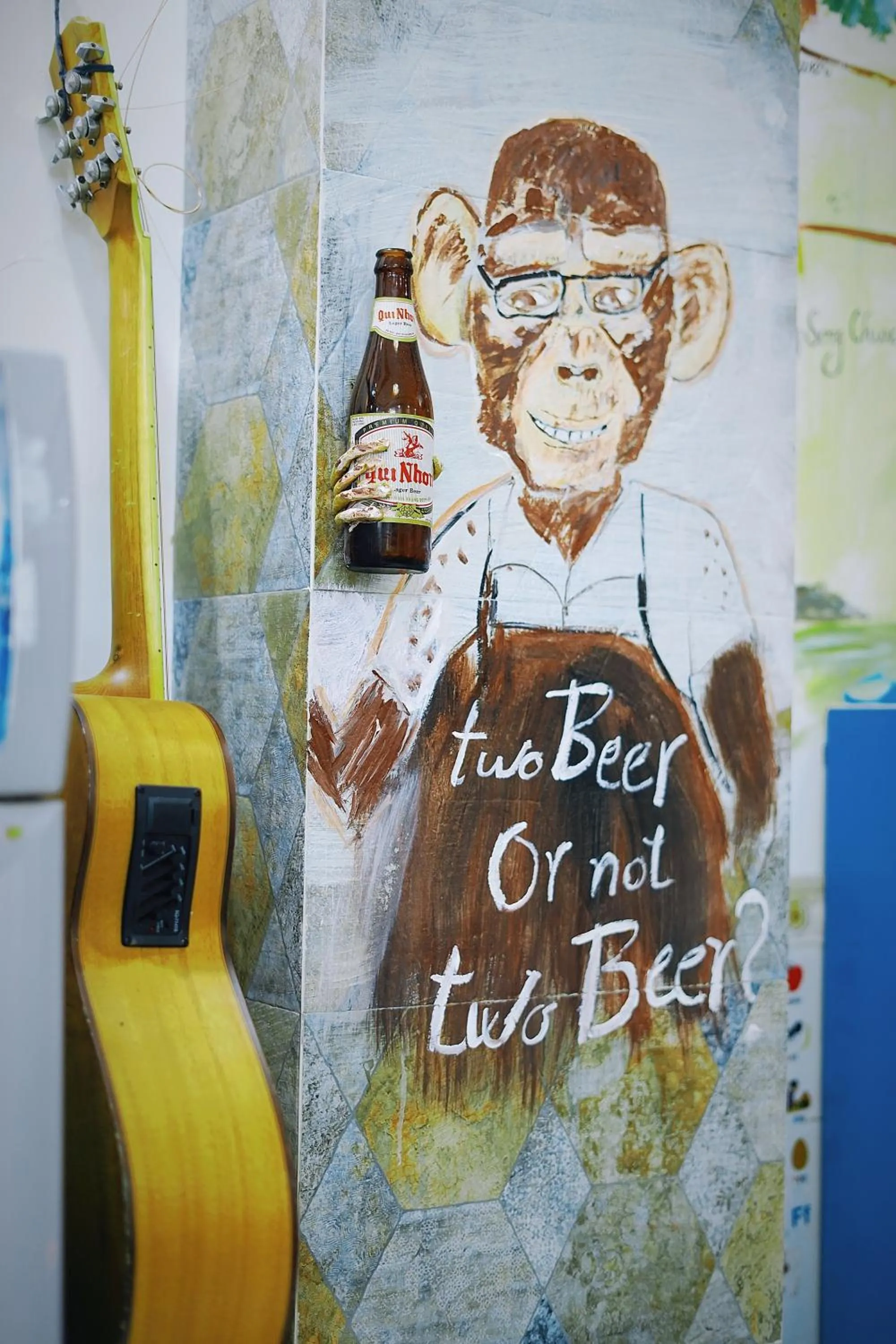 Decorative detail in Sông Suối Homestay