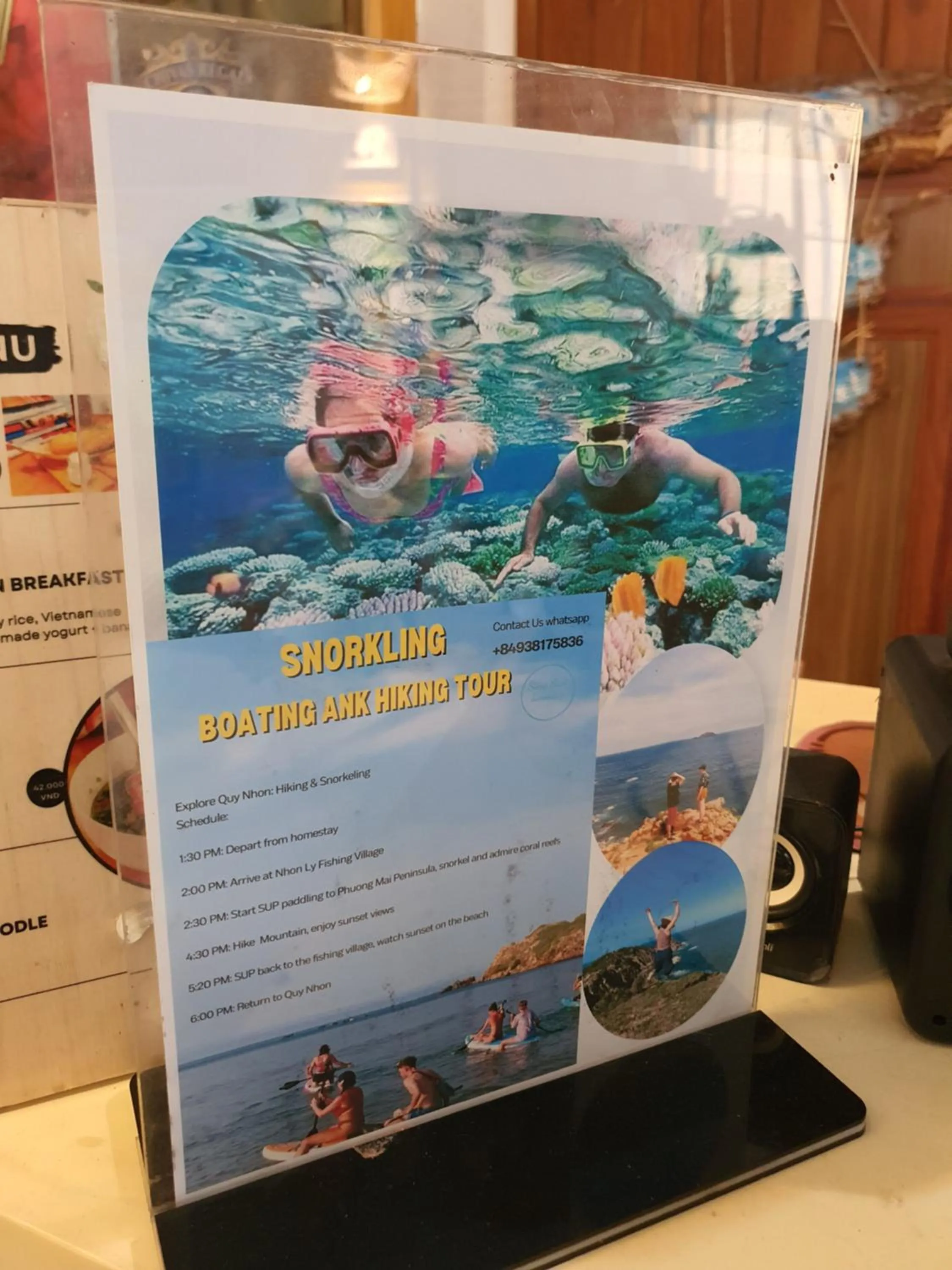 Snorkeling in Sông Suối Homestay