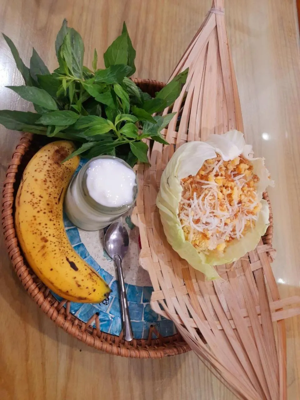 Breakfast in Sông Suối Homestay