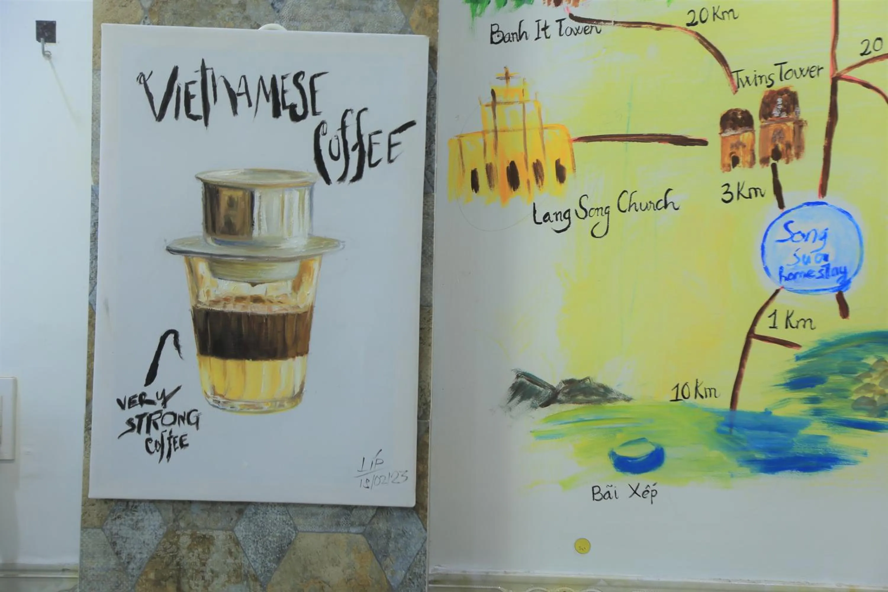 Communal lounge/ TV room in Sông Suối Homestay