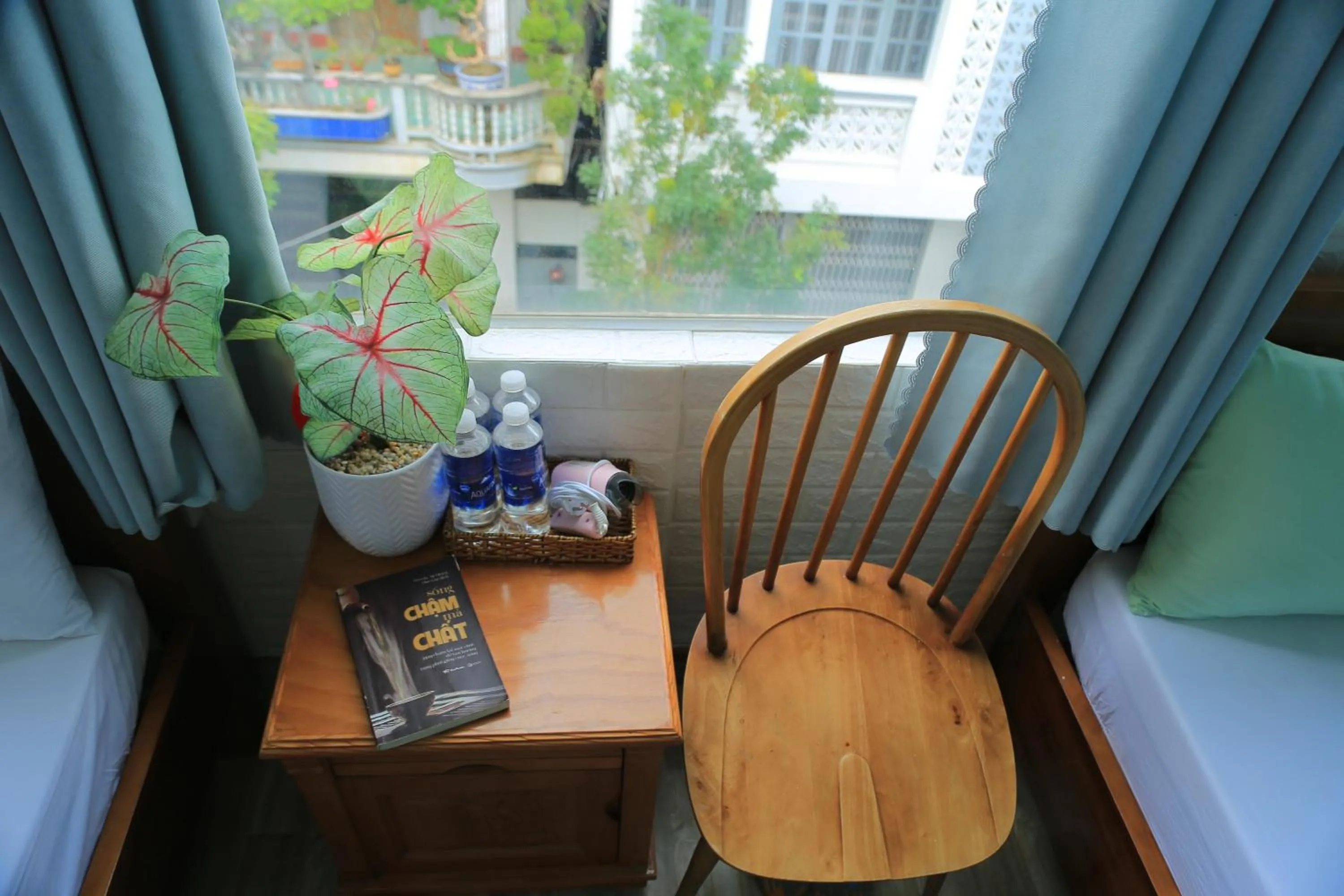 Seating area in Sông Suối Homestay