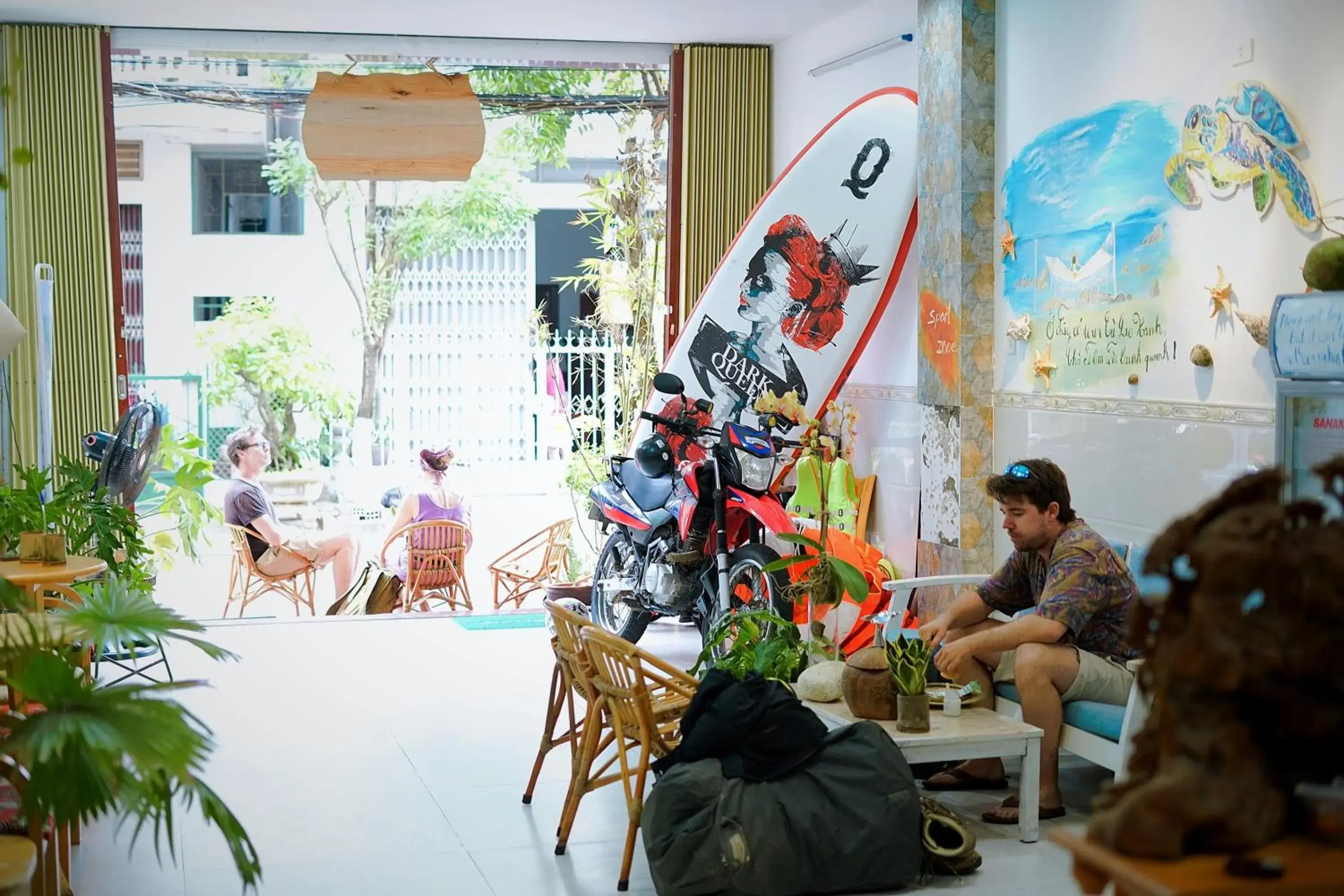 Lobby or reception in Sông Suối Homestay Lobby or reception in Sông Suối Homestay