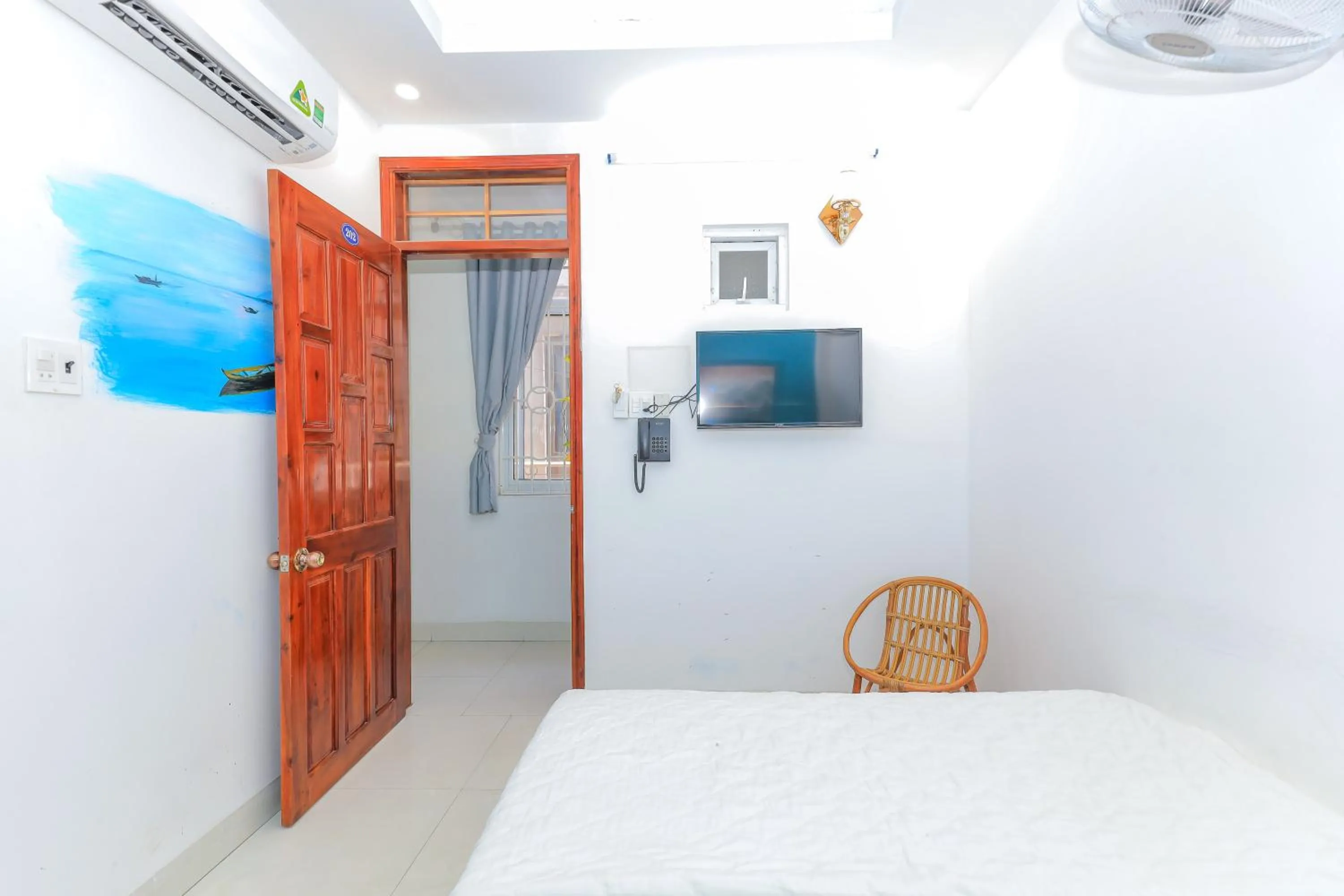 TV and multimedia, Bed in Sông Suối Homestay