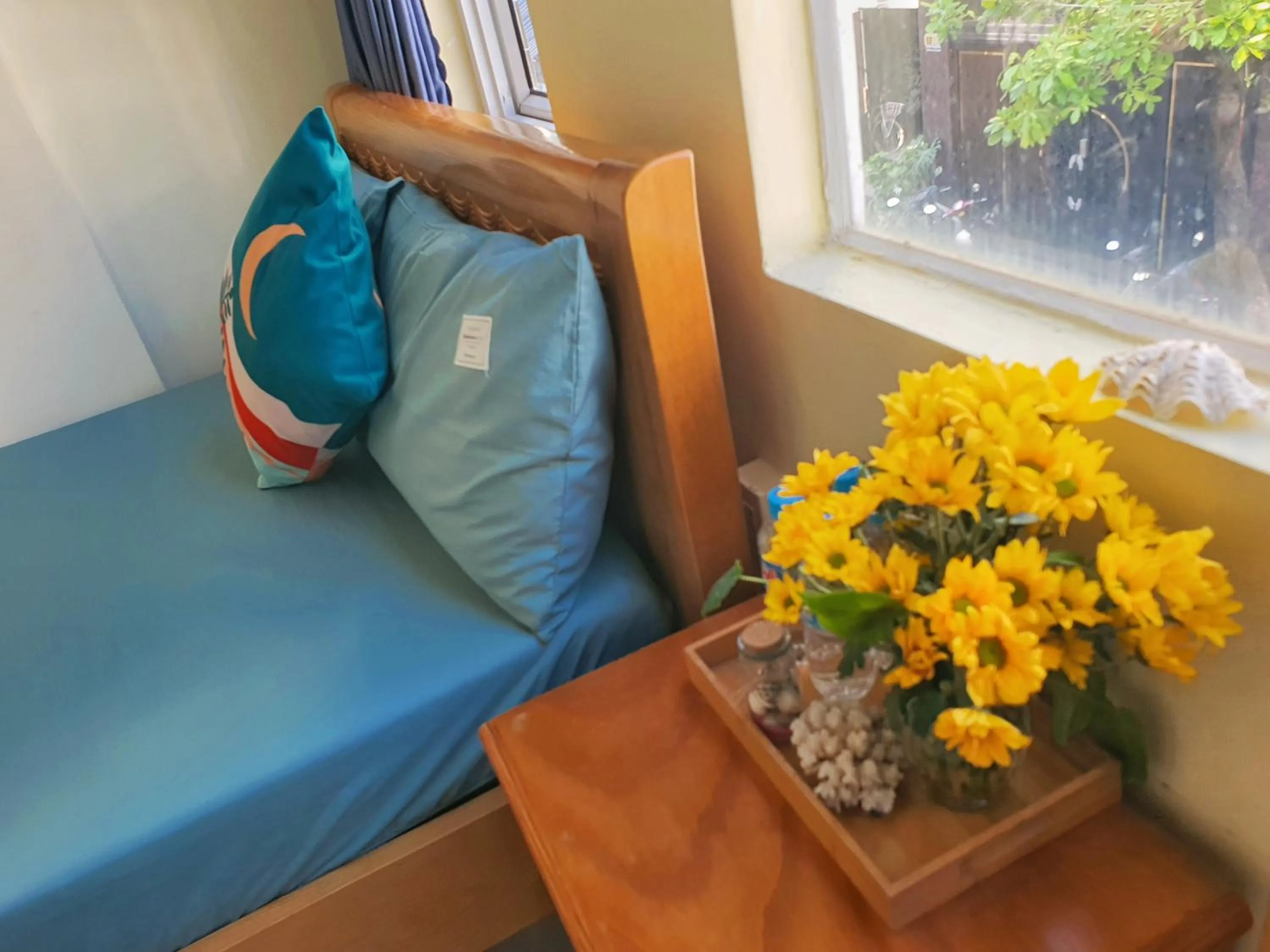 Bed in Sông Suối Homestay