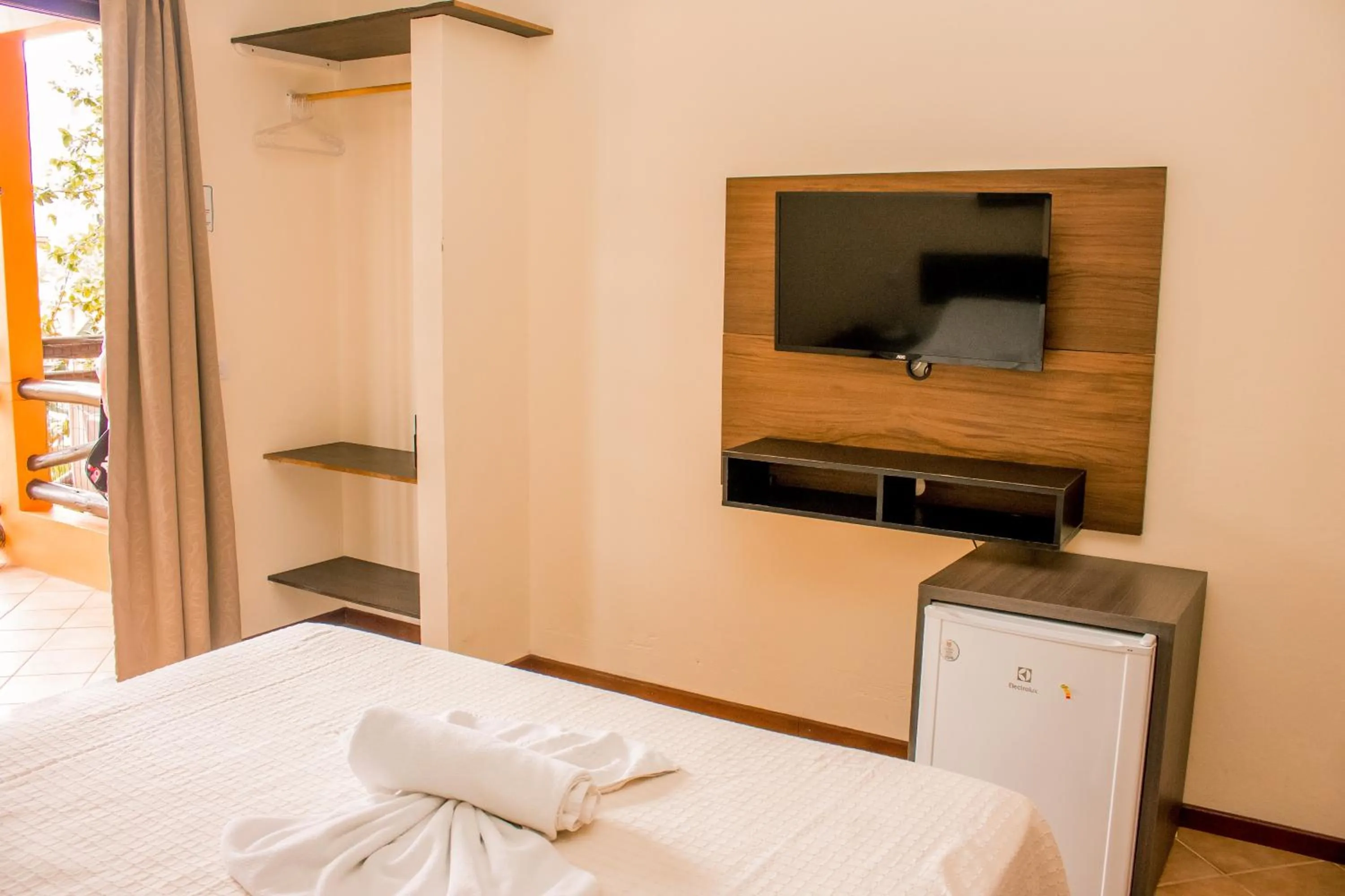 Bed in Pousada Canto Grande