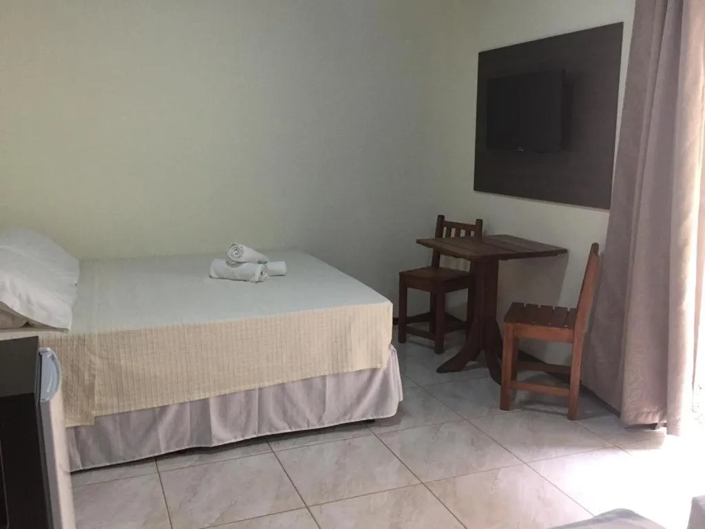 Bed in Pousada Canto Grande