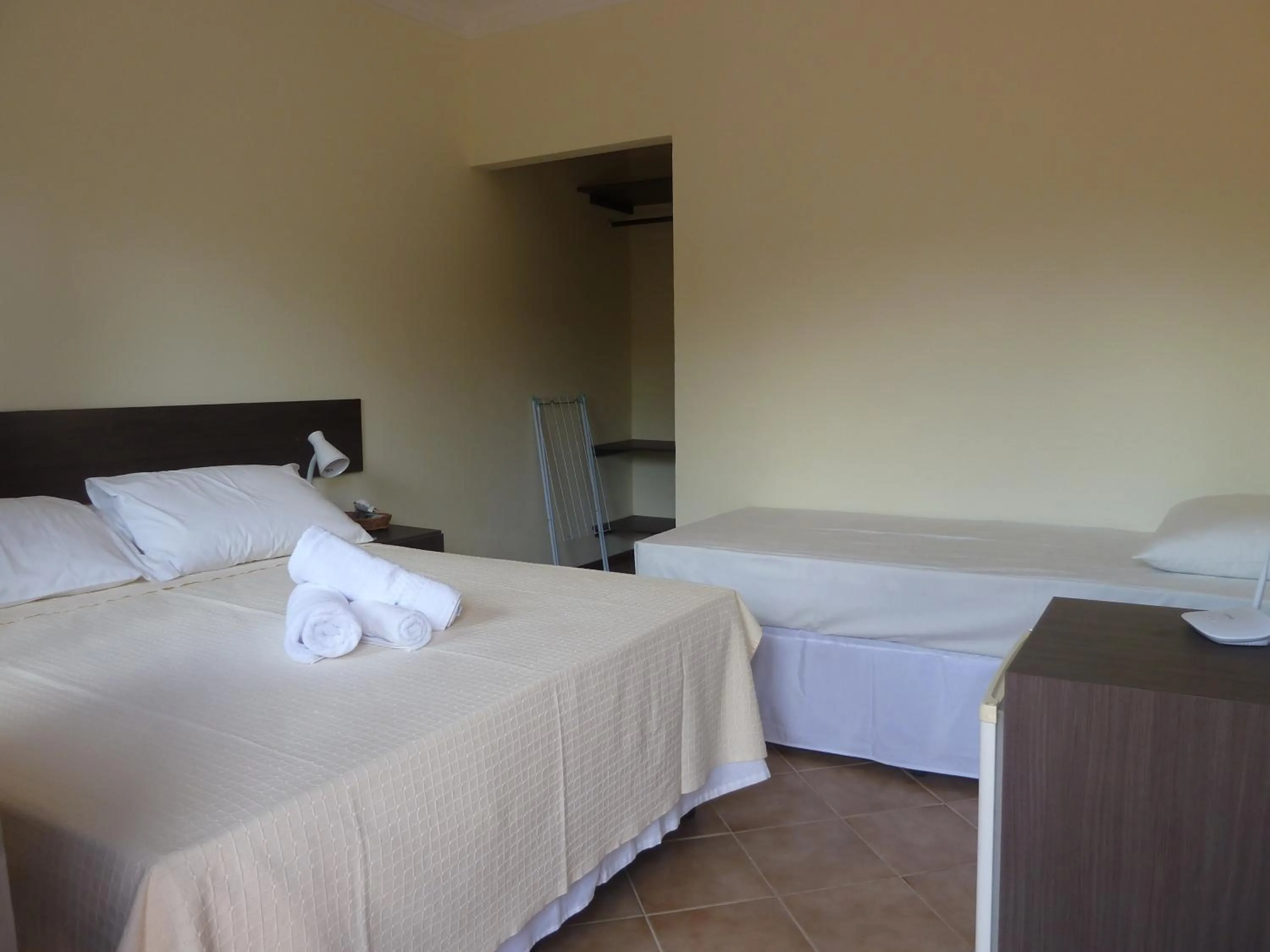 Bed in Pousada Canto Grande