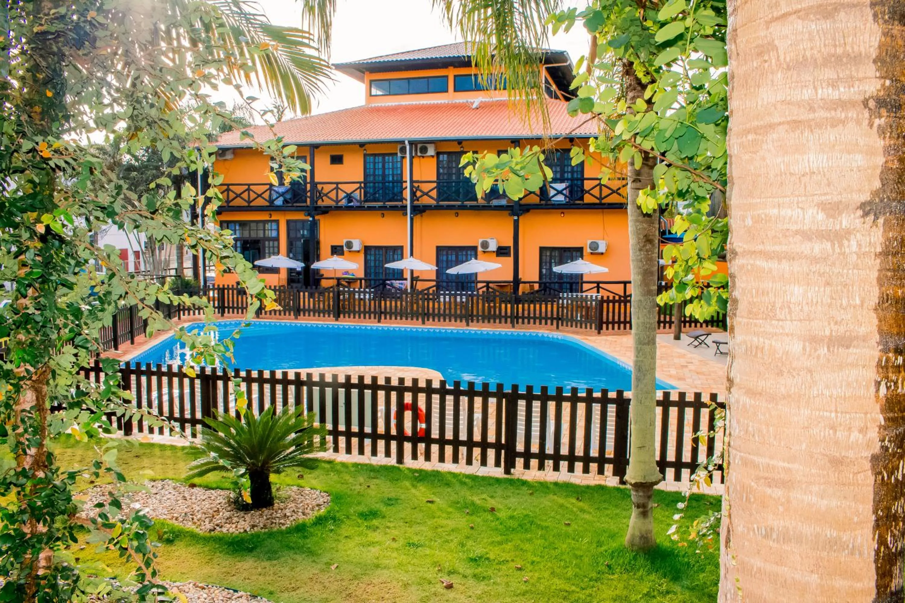 Property building in Pousada Canto Grande